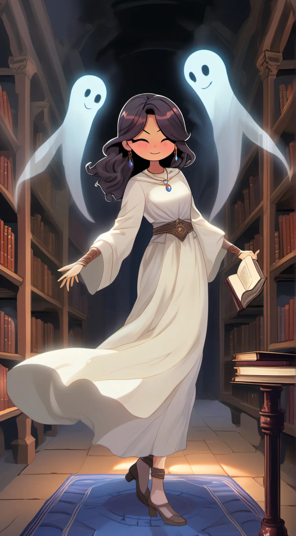 ai character: Angel background