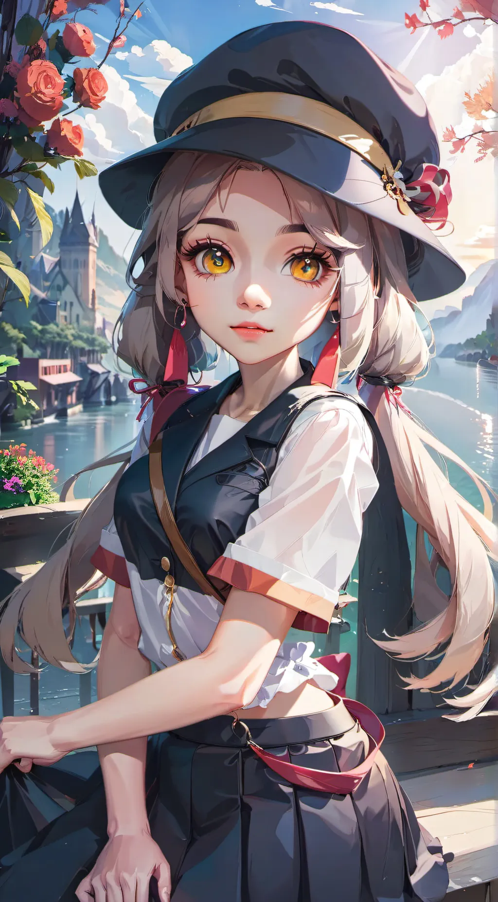 ai character: stephanie  background