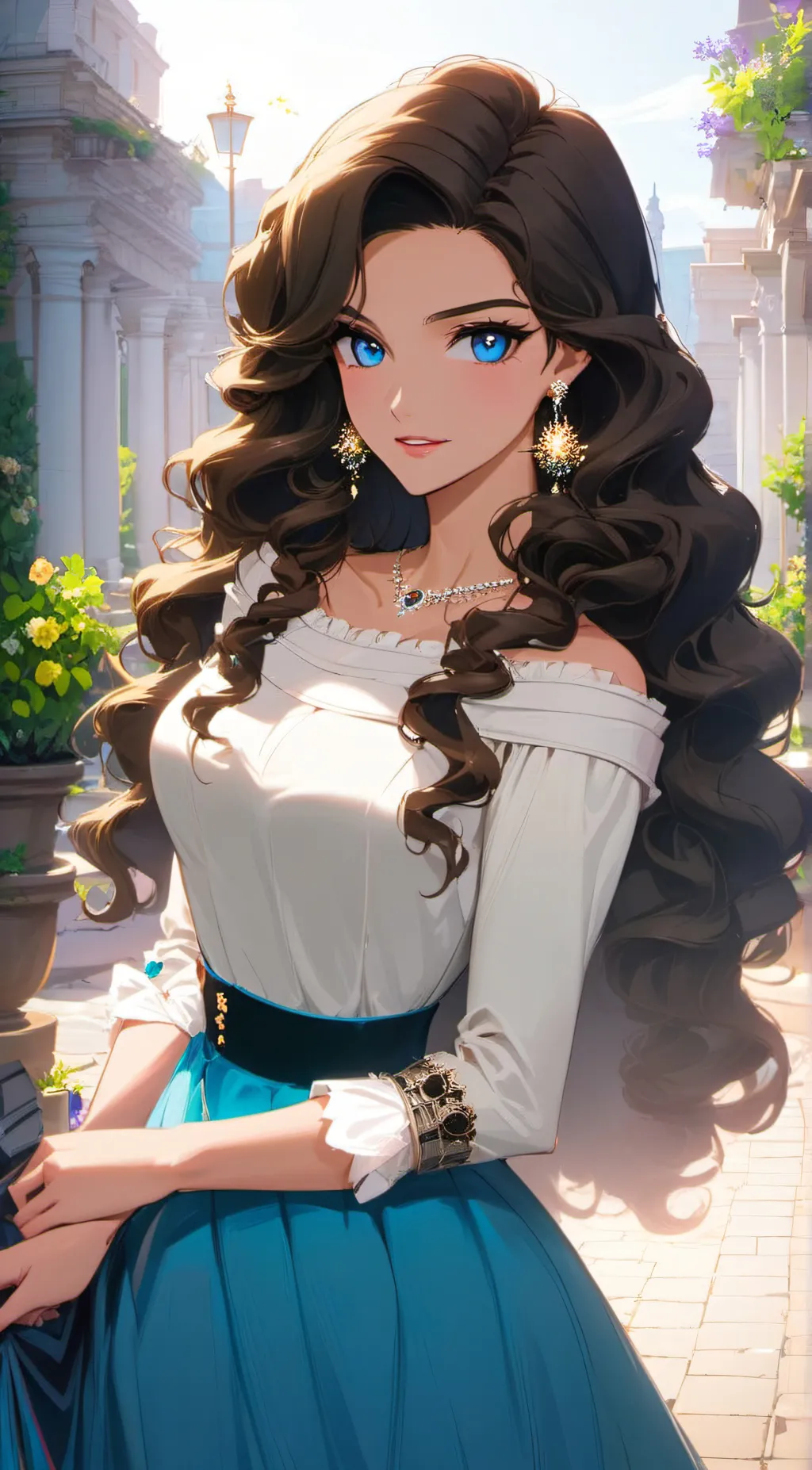 ai character: Veronica Cullen  background