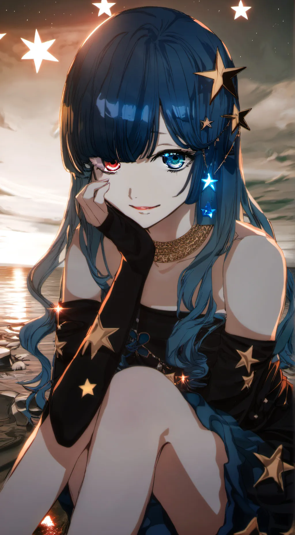 ai character: Venusia background