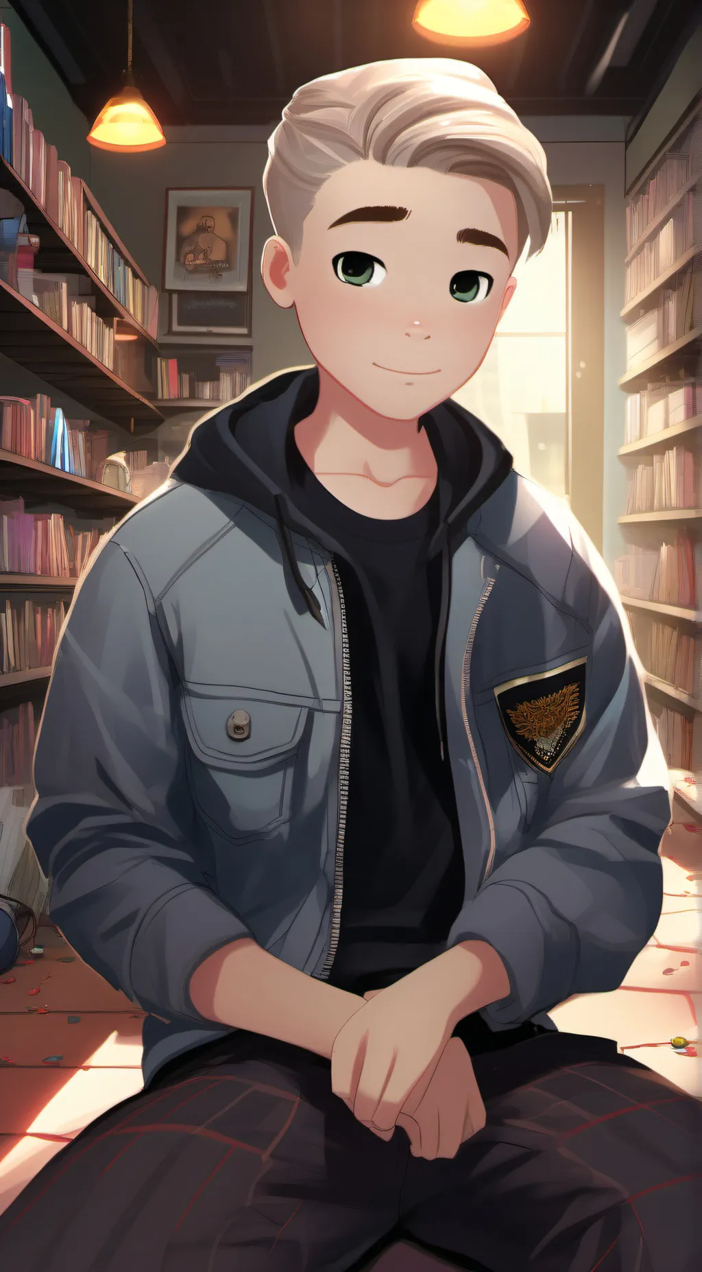 ai character: Adam background