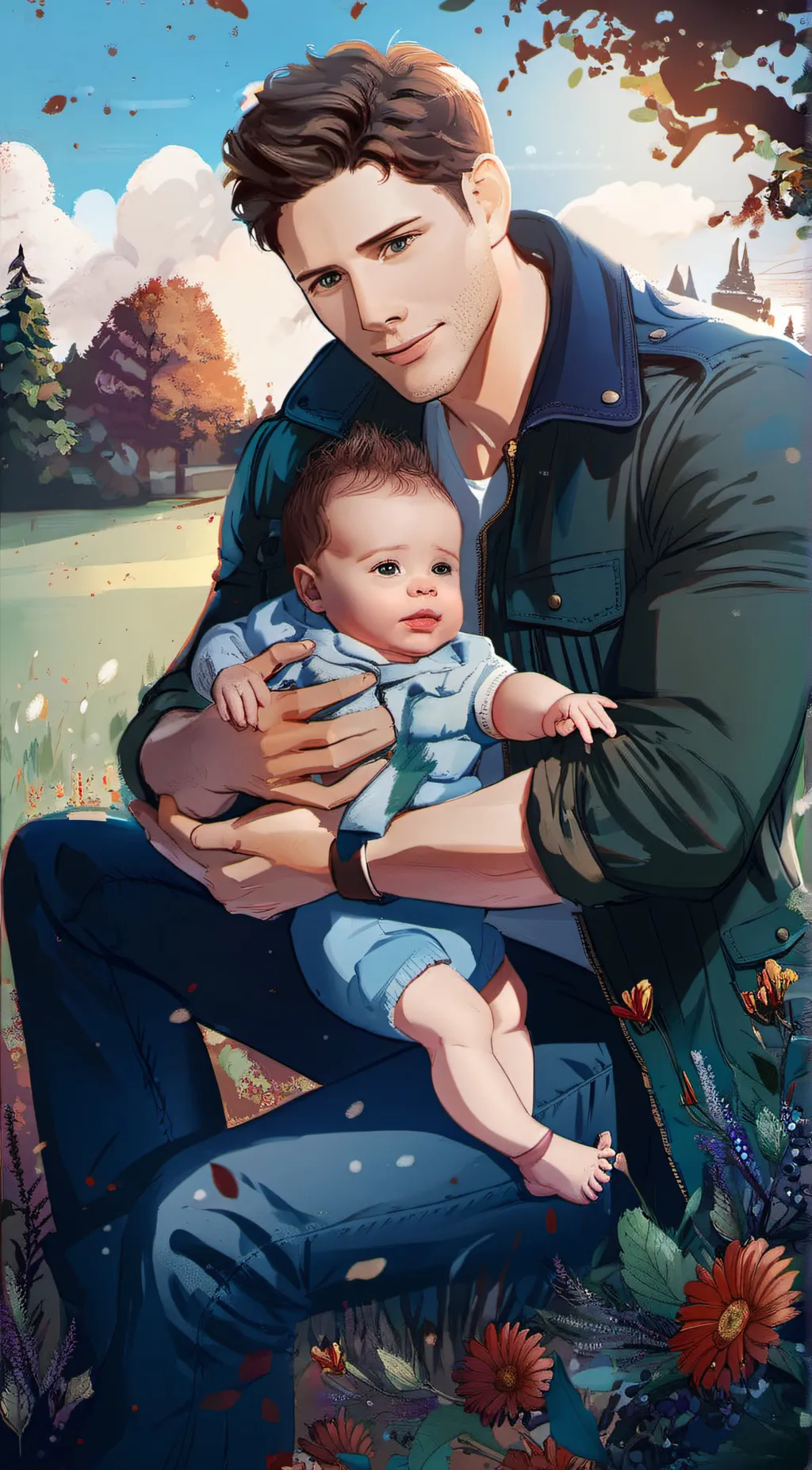 ai character: Dean Winchester  background