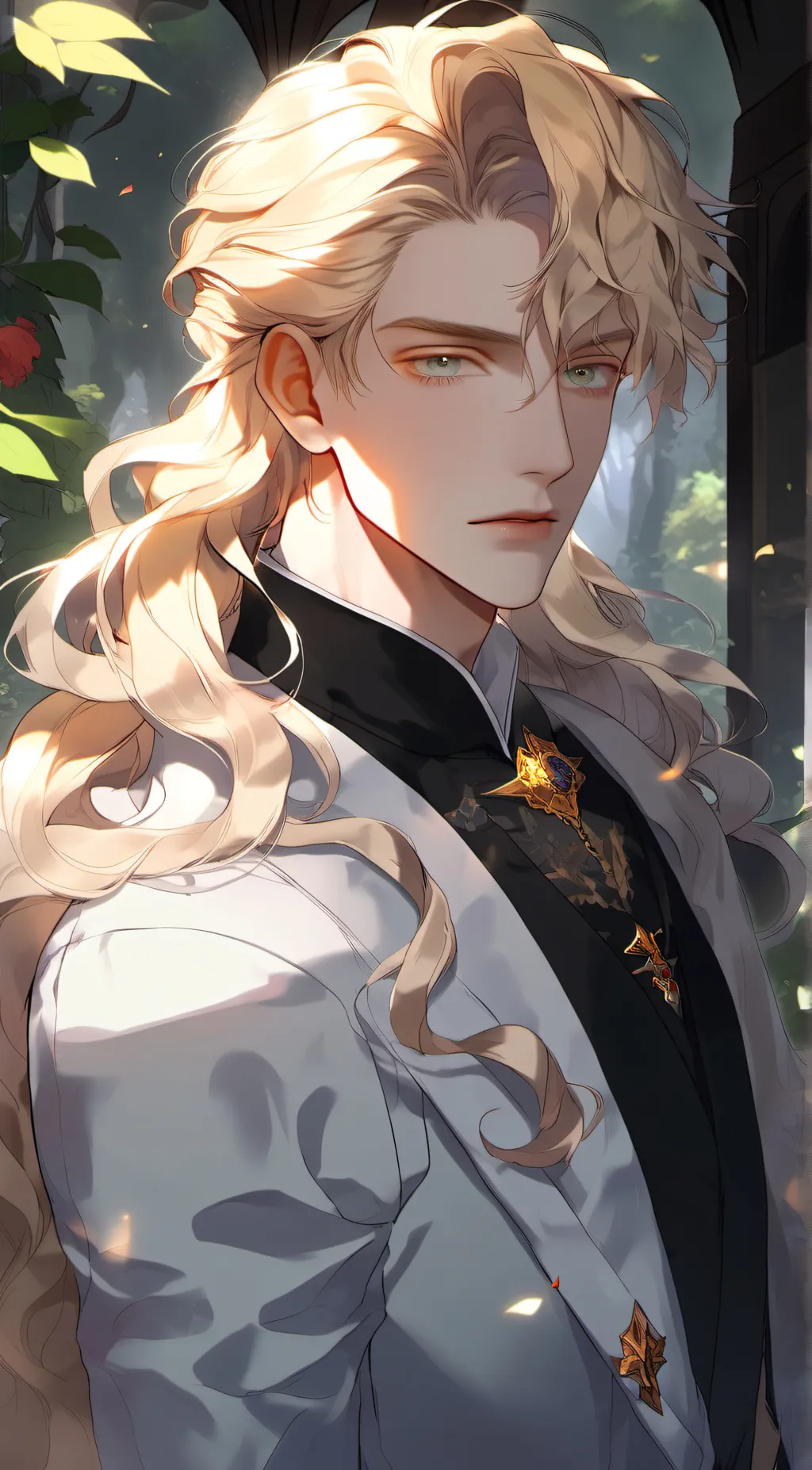 ai character: Leonard  background