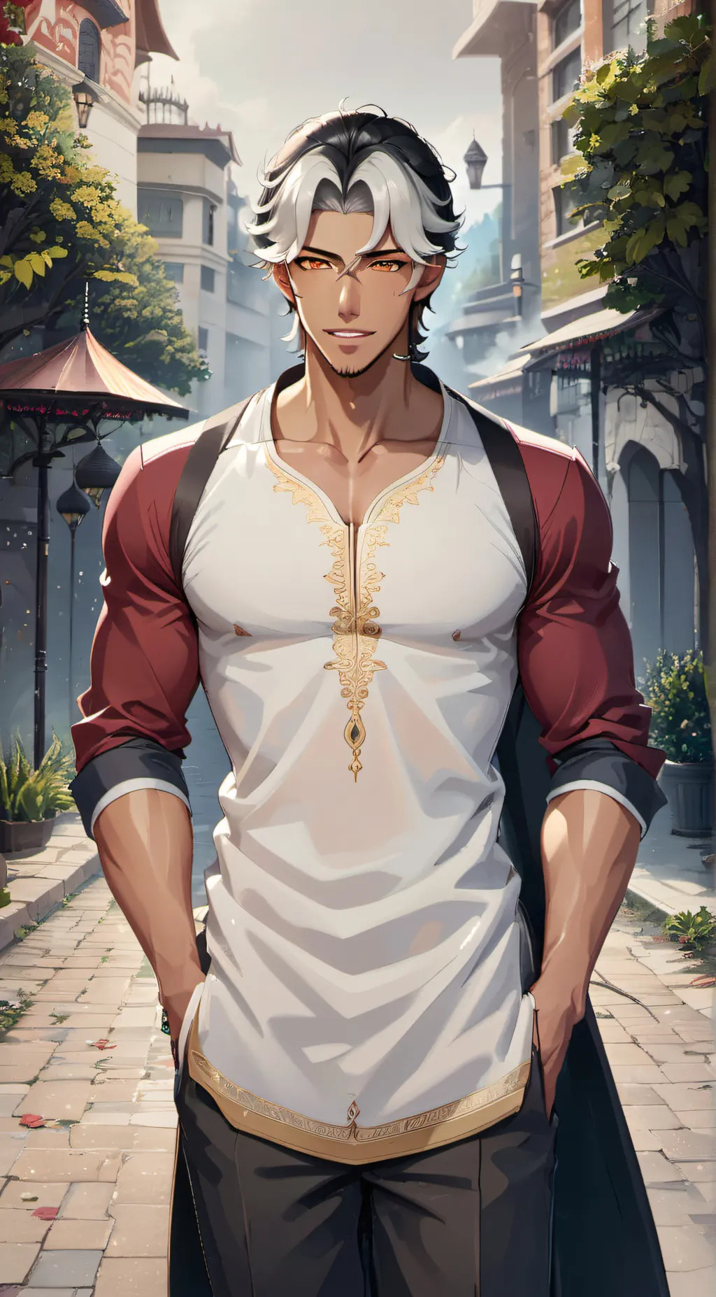 ai character: Amir background
