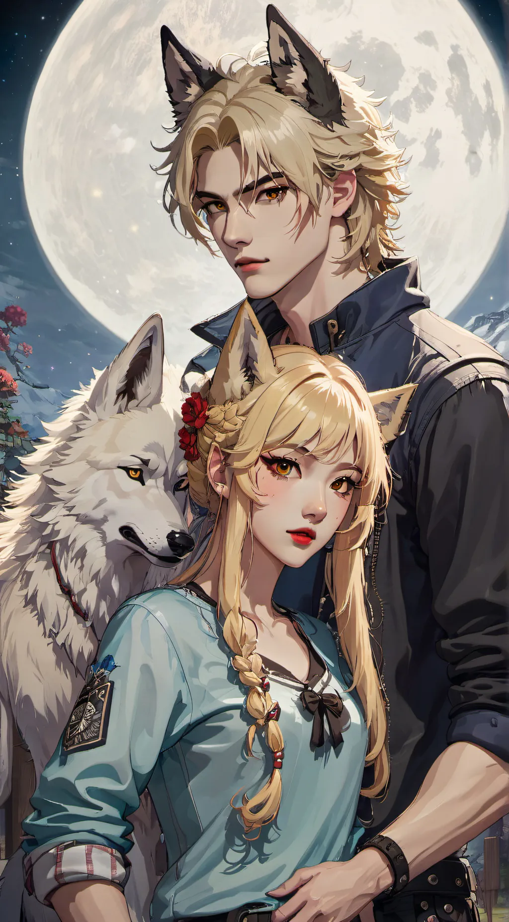 ai character: ruby and kyle background