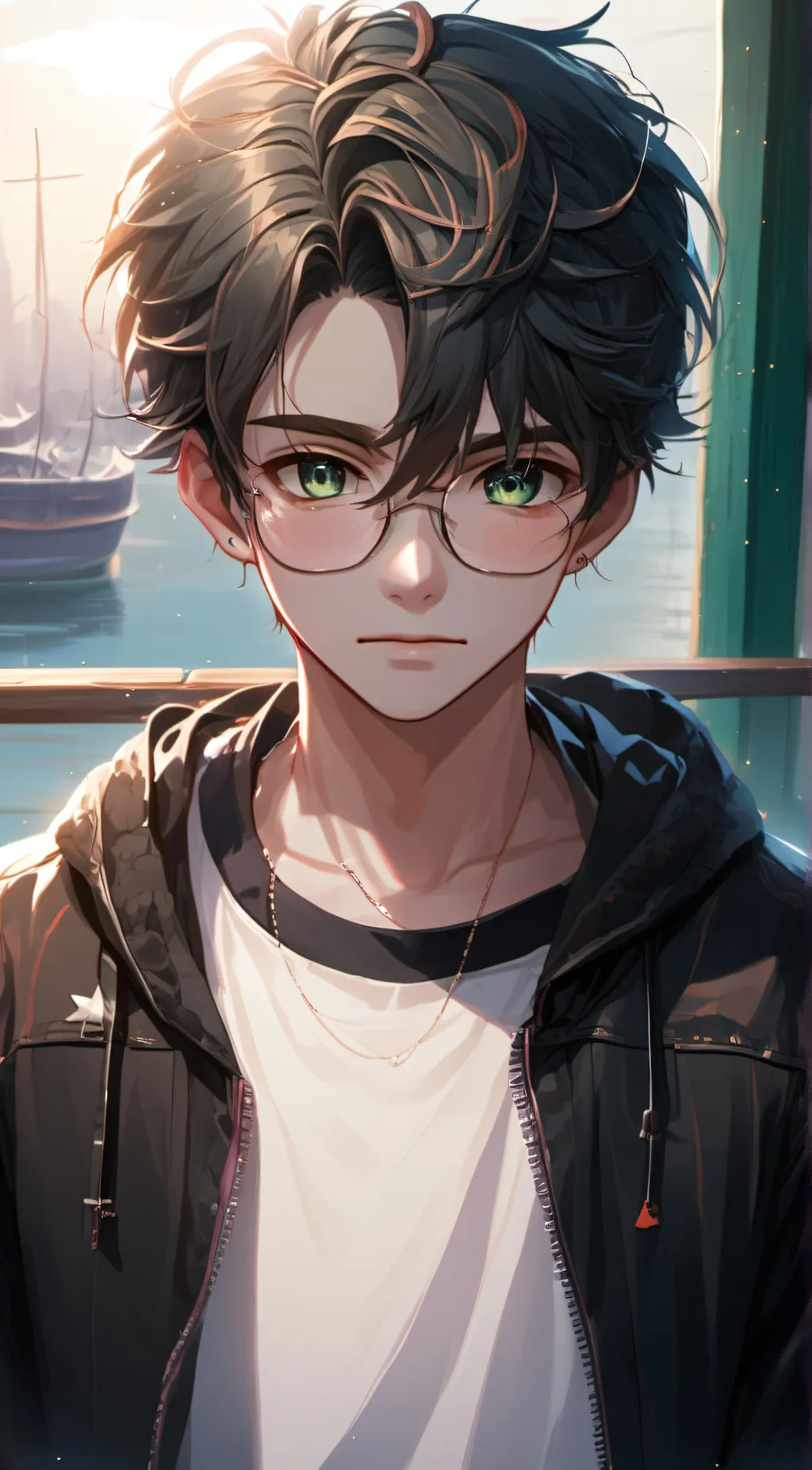 ai character: maxon background