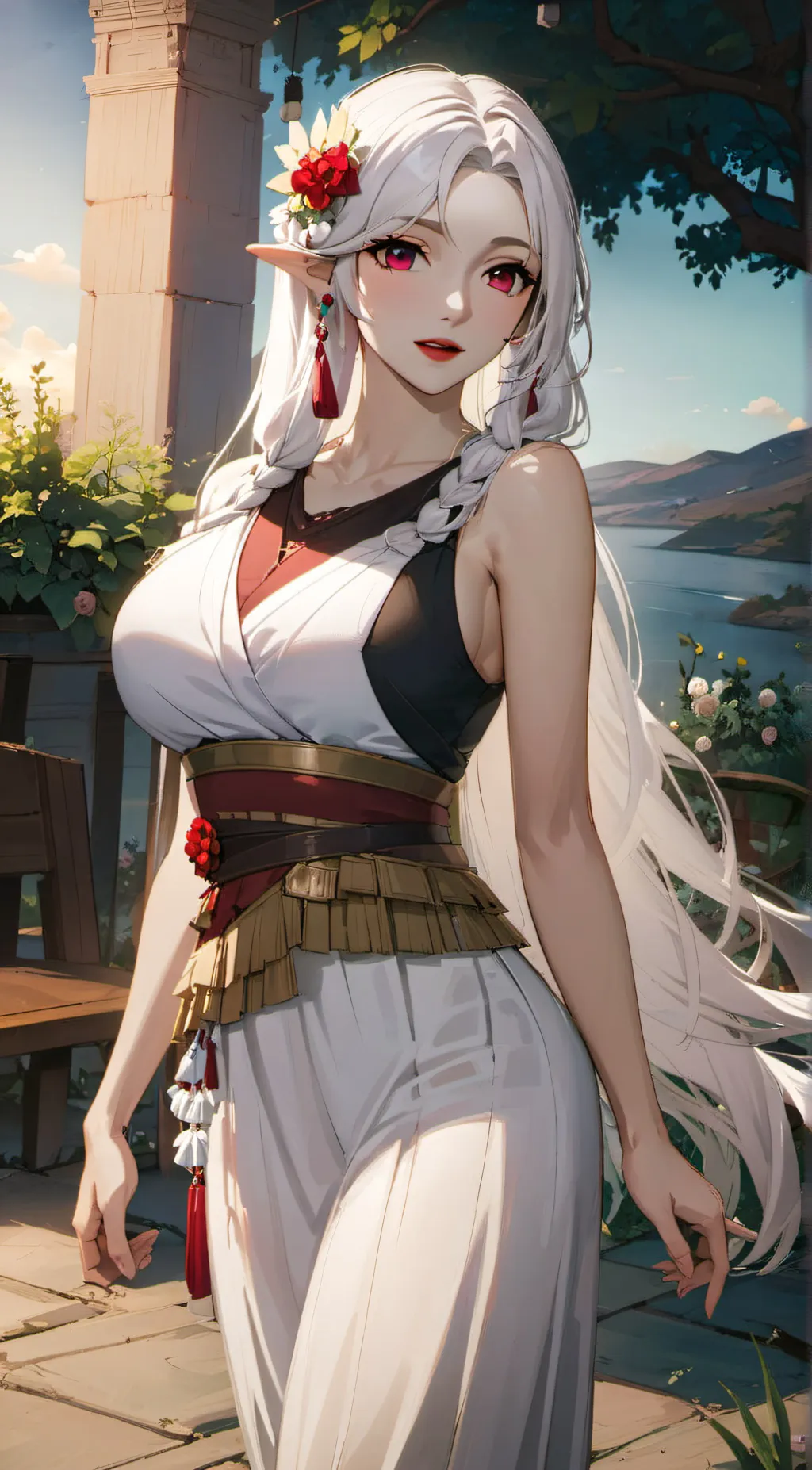 ai character: Faye background