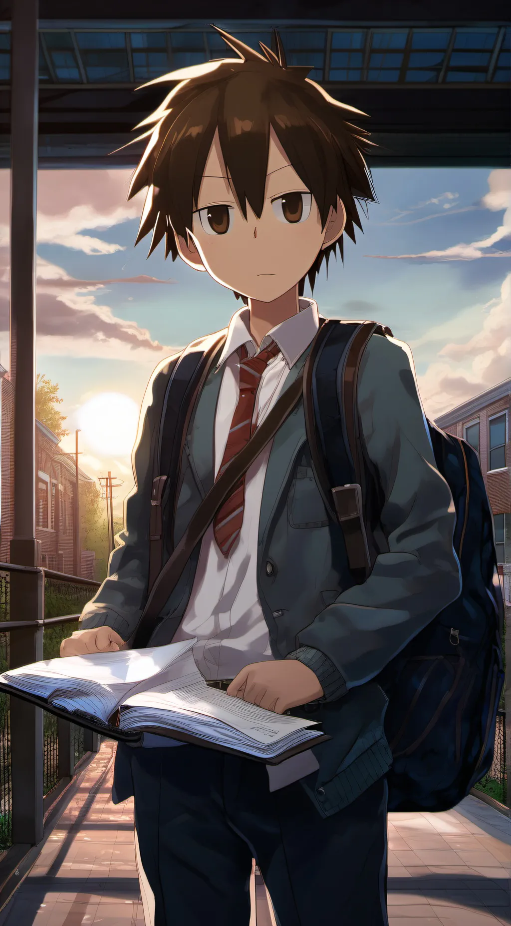 ai character: Taketo Aida background