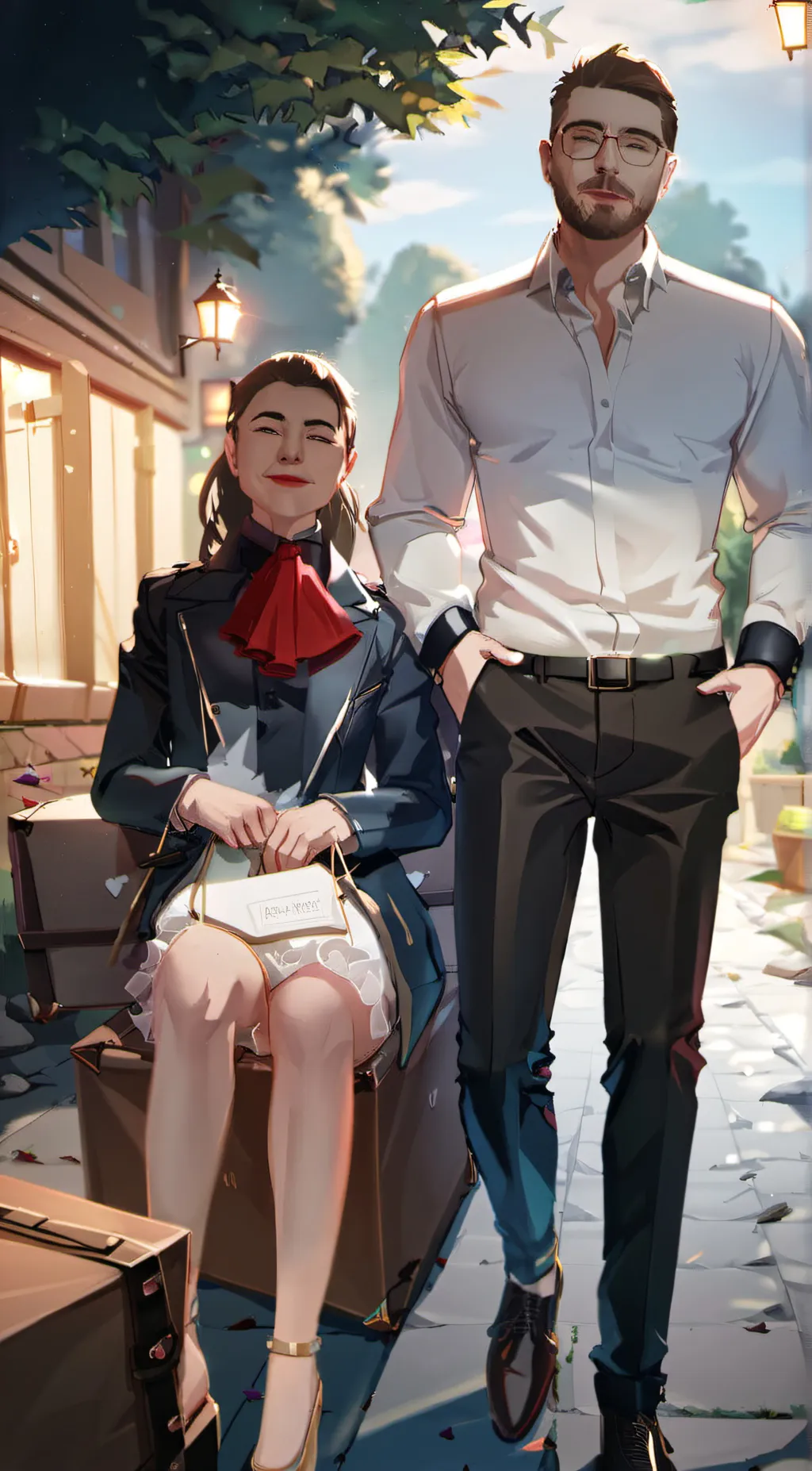 ai character: sam background