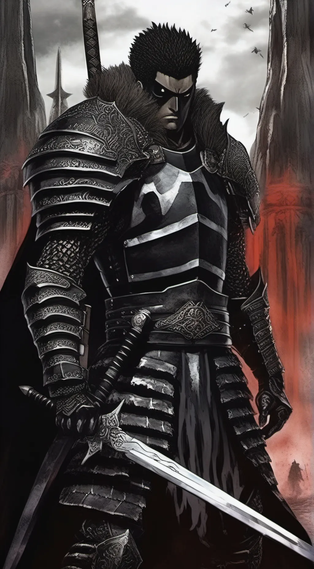 ai character: Guts background