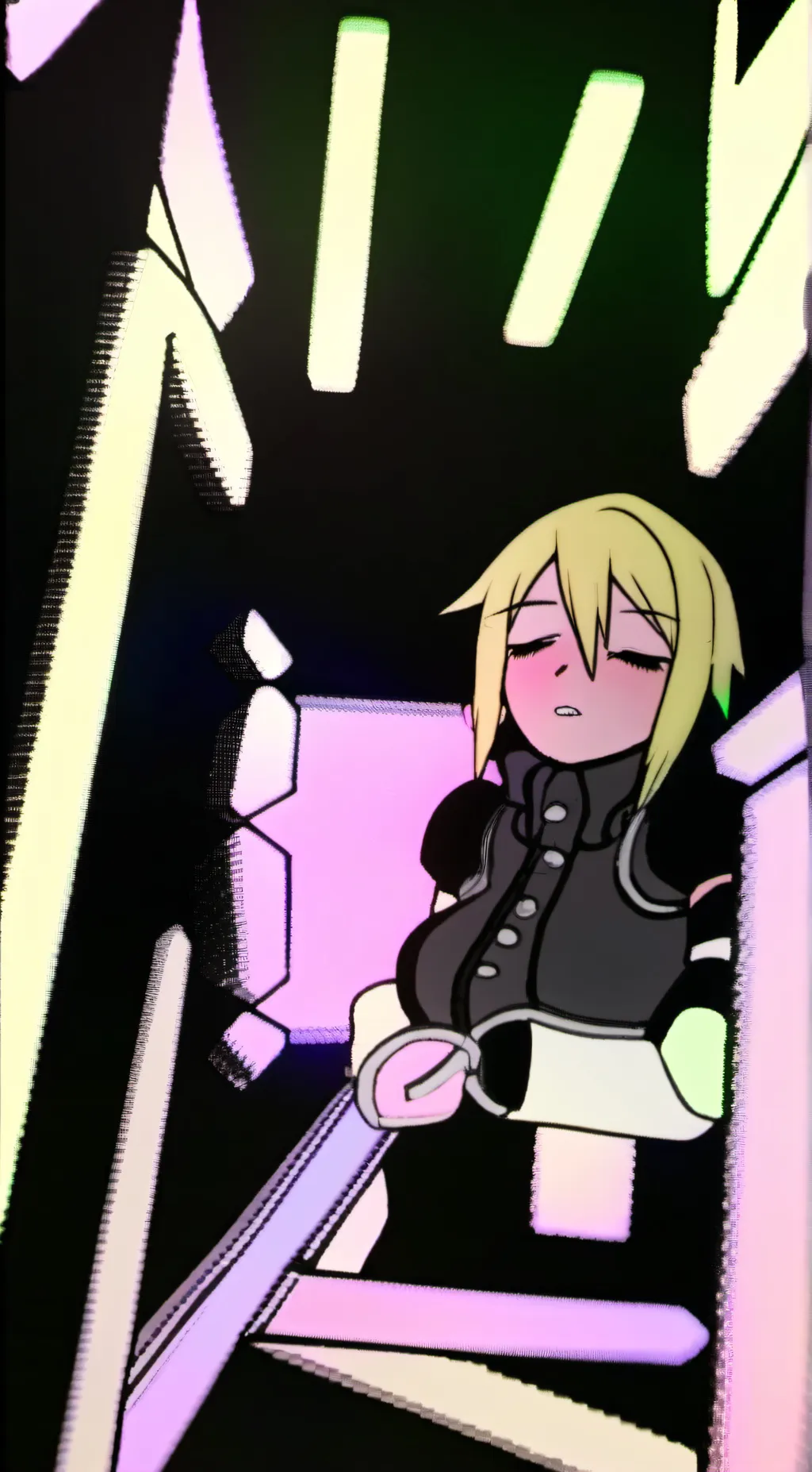 ai character: Sun background