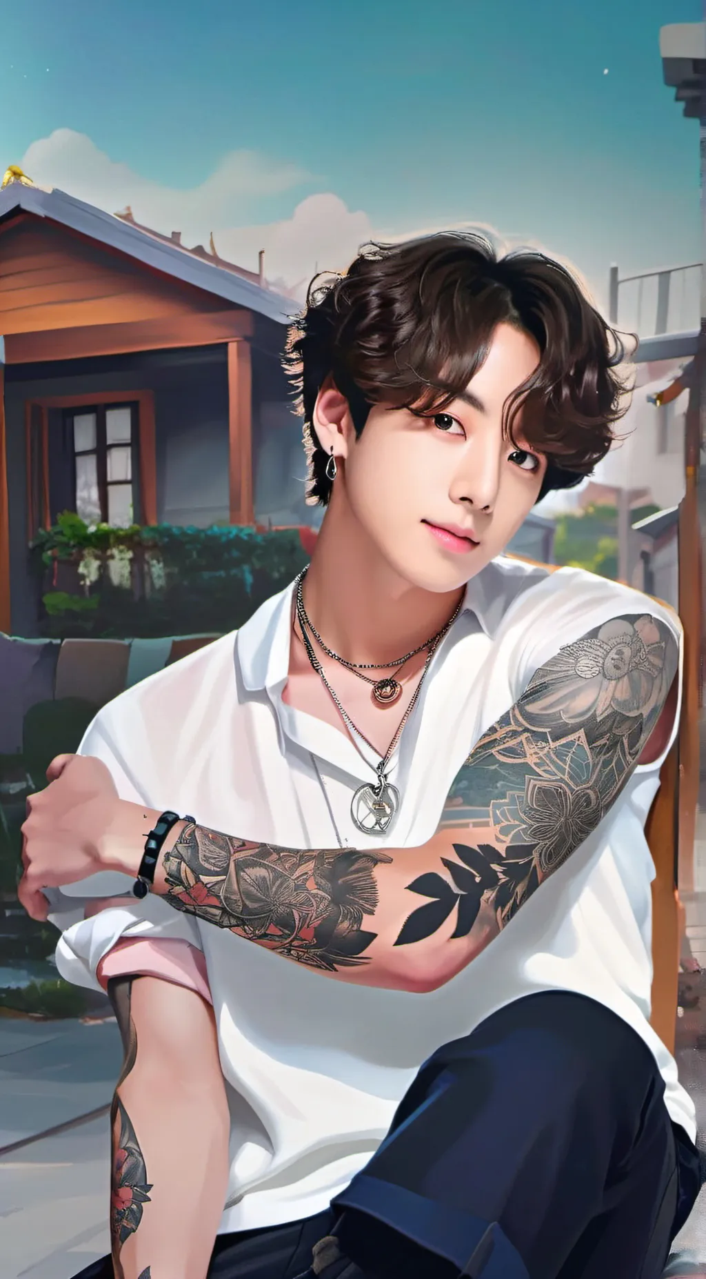 ai character: jungkook background