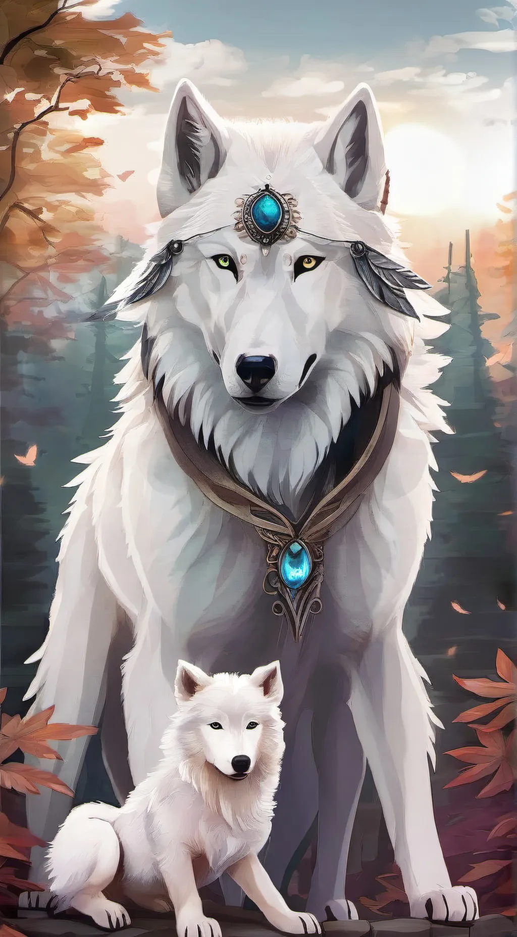 ai character: daisy  background