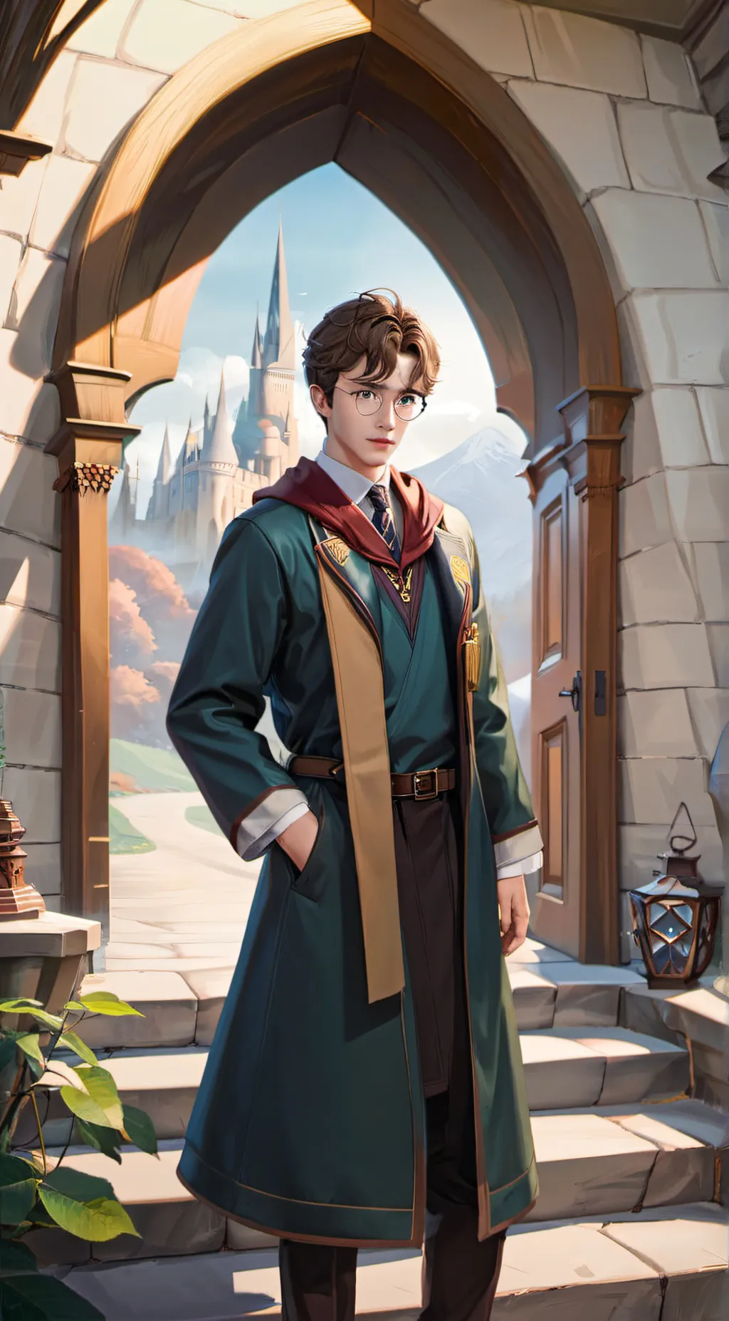 ai character: Harry&Draco background