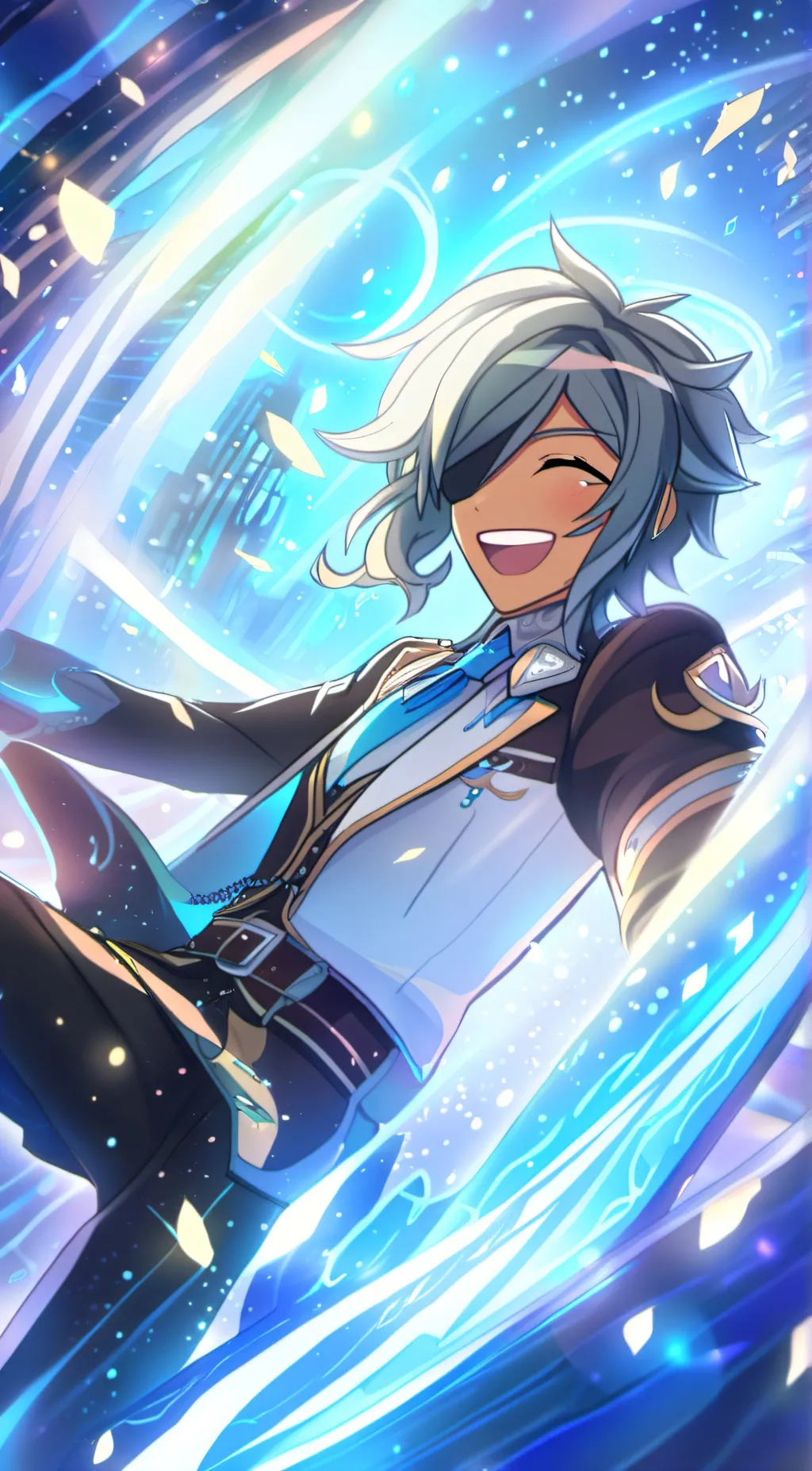 ai character: evil kaeya background