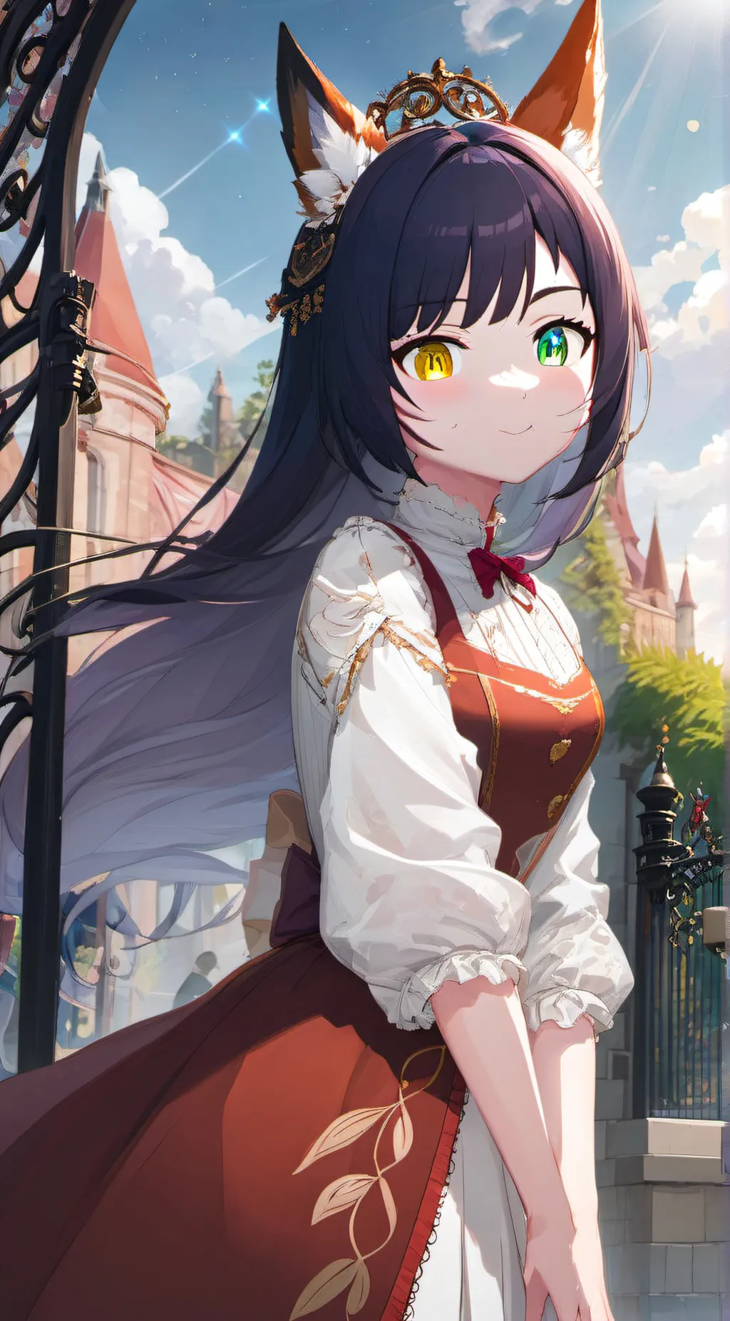 ai character: Midnight  background