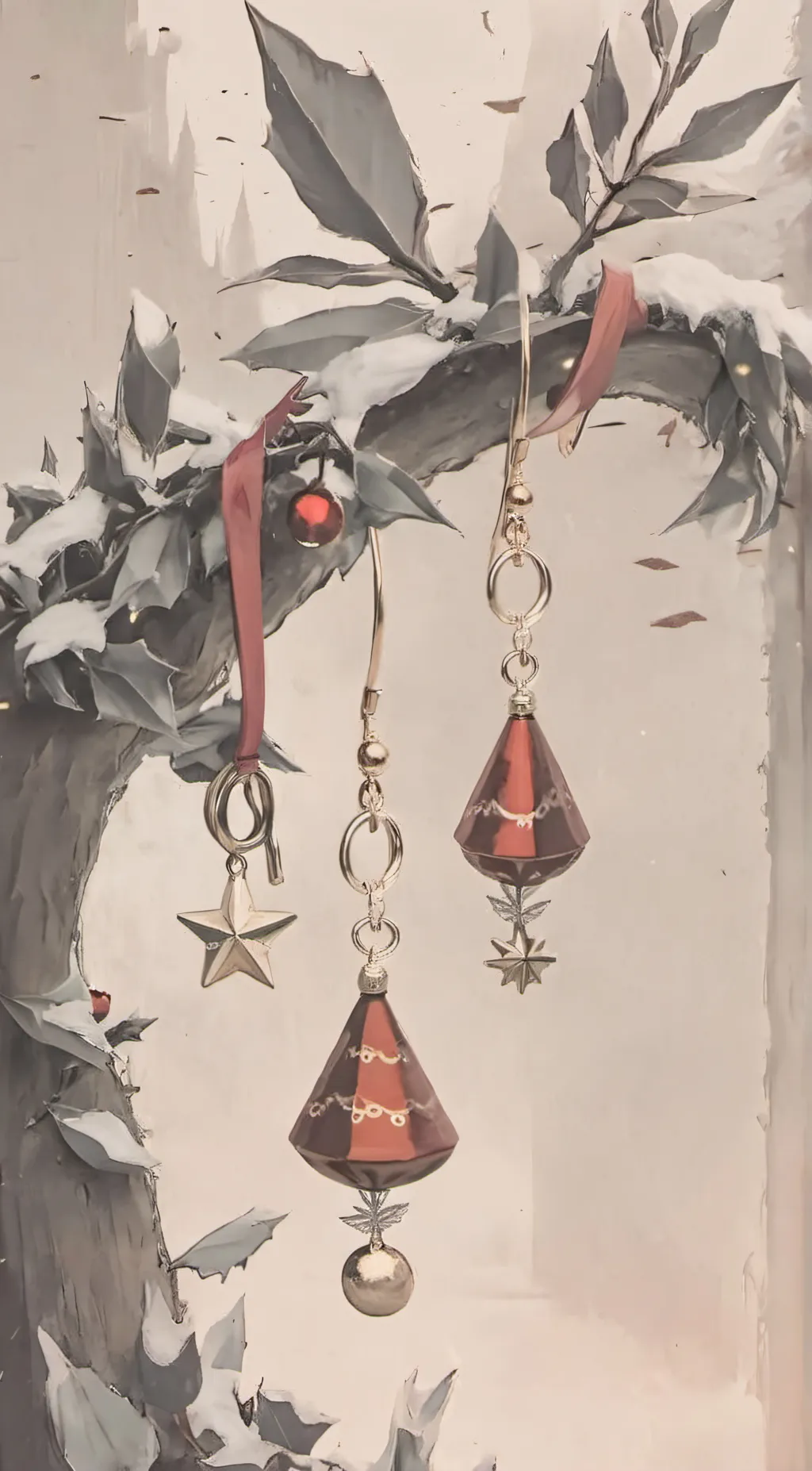 ai character: Christmas dreams background
