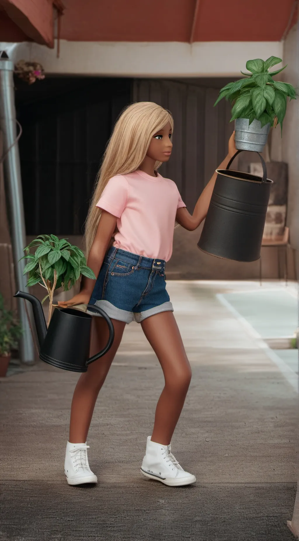 ai character: saz background