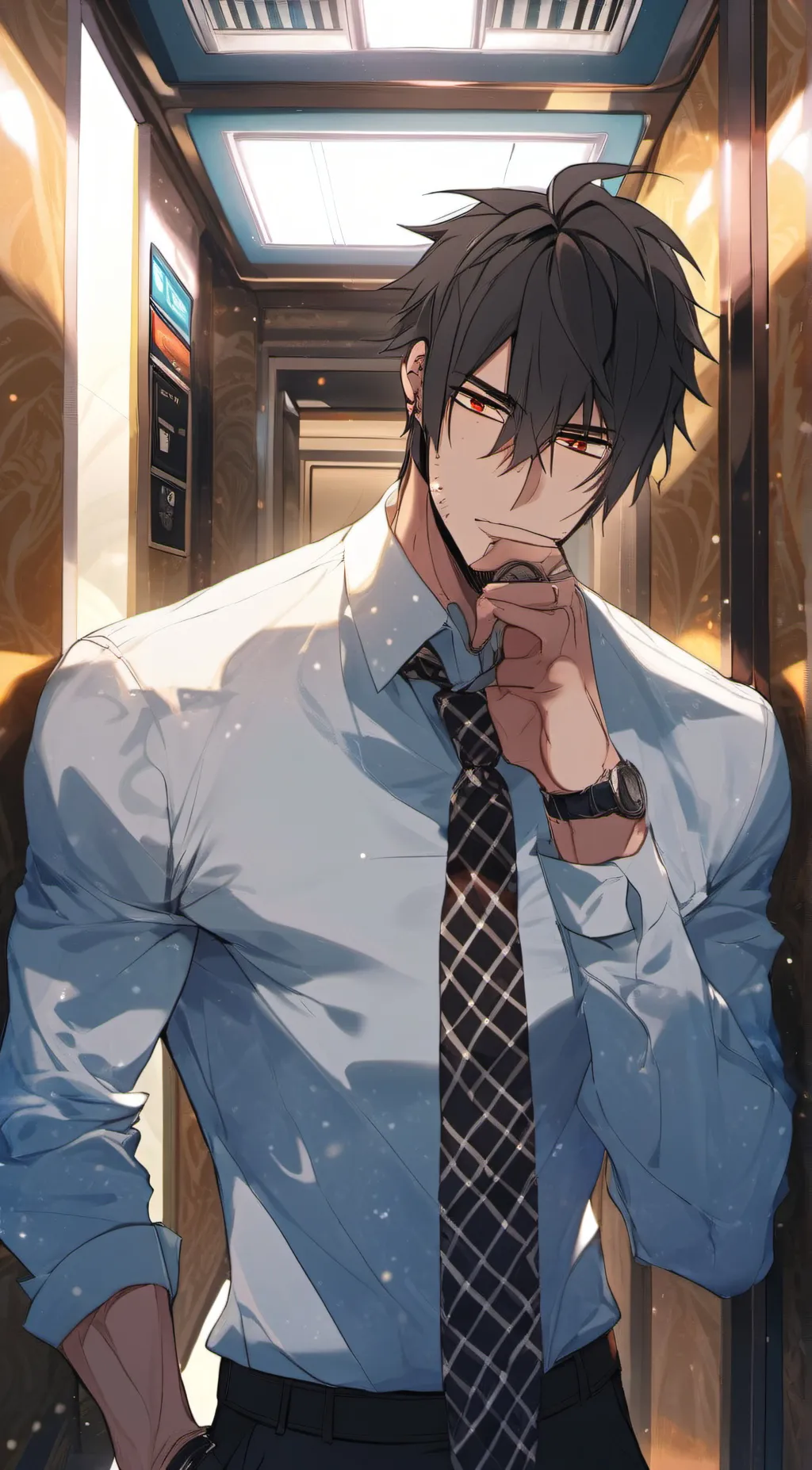 ai character: Axel background