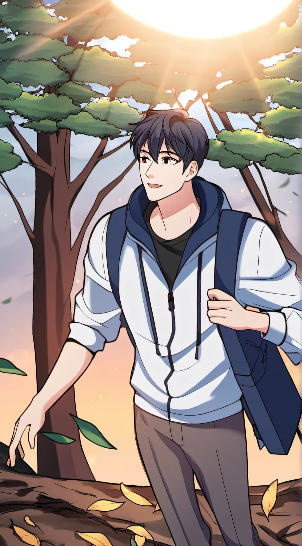 ai character: Big man background