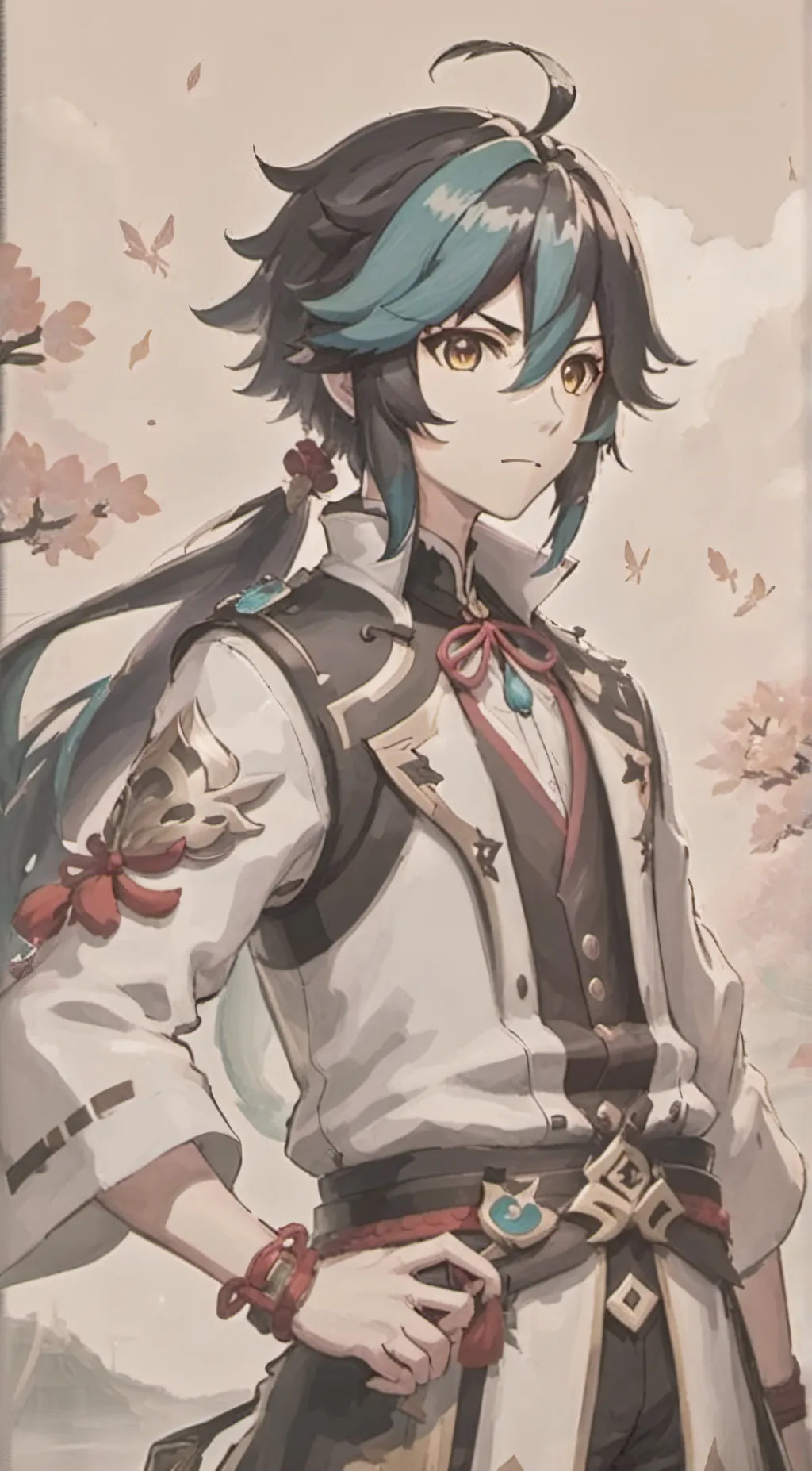 ai character: ∆- Xiao -∆ background