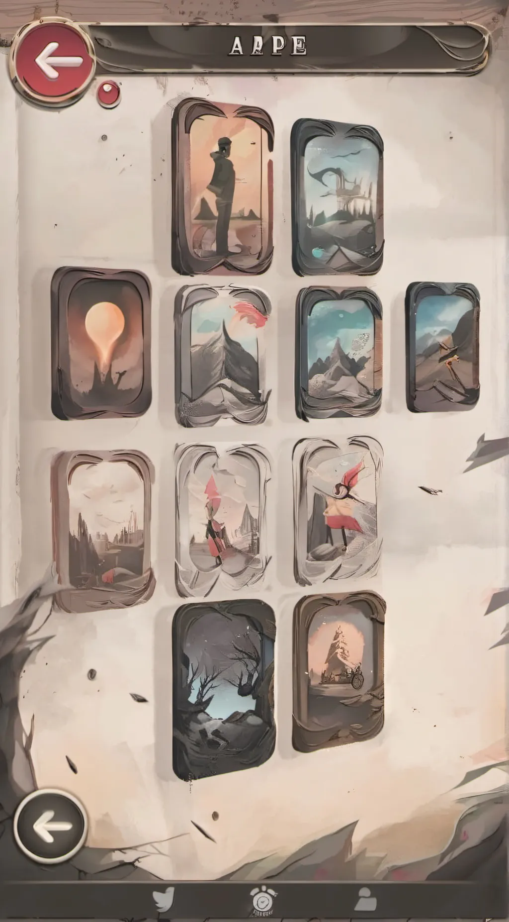 ai character: APP background