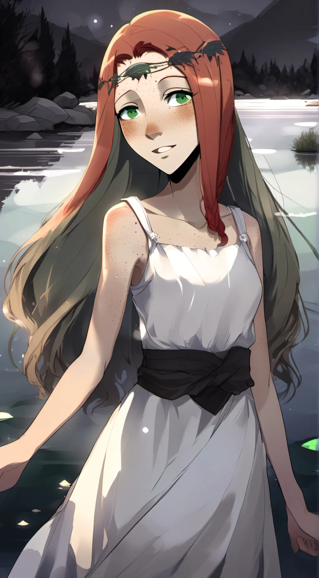 ai character: Aria background