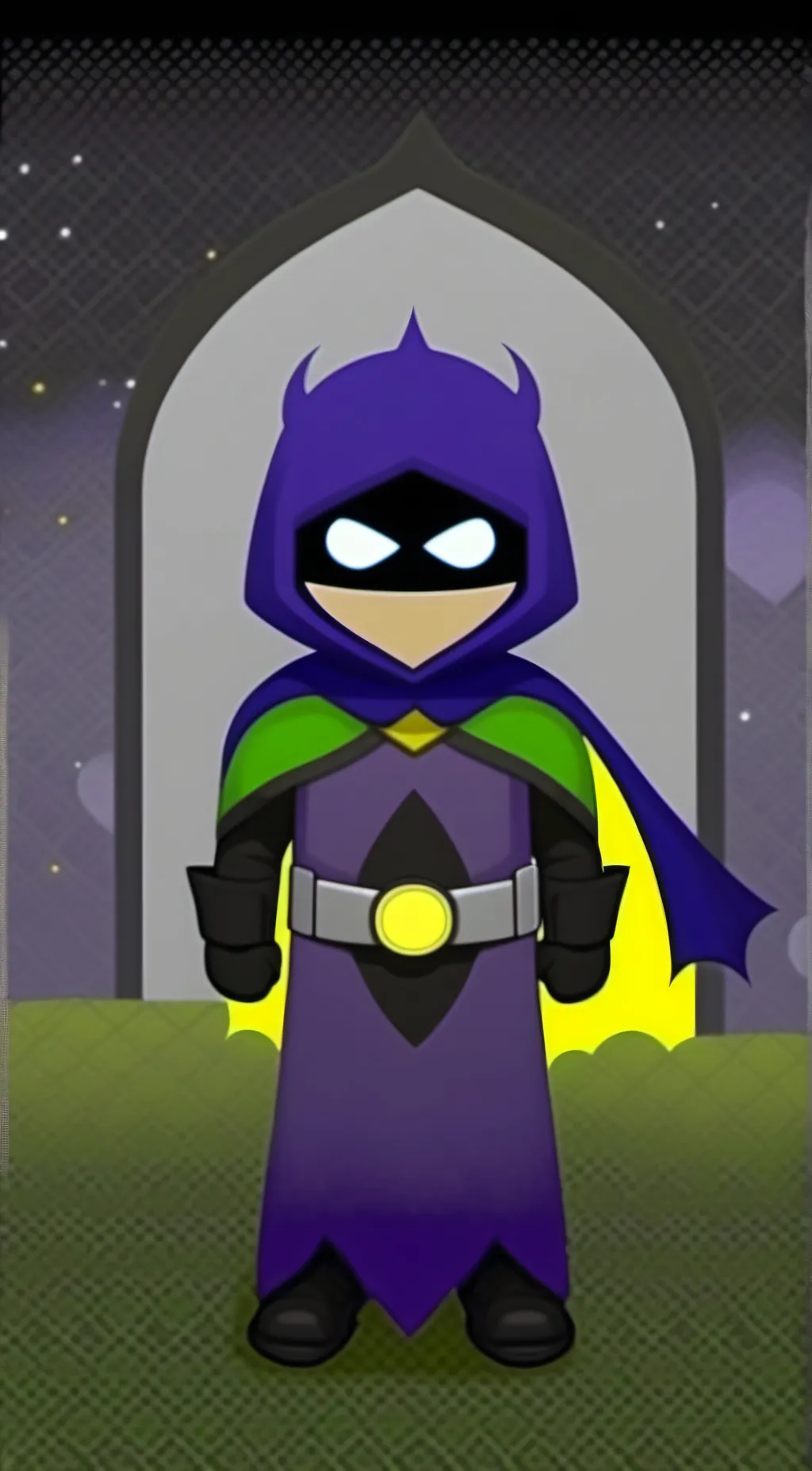 ai character: Damian  background