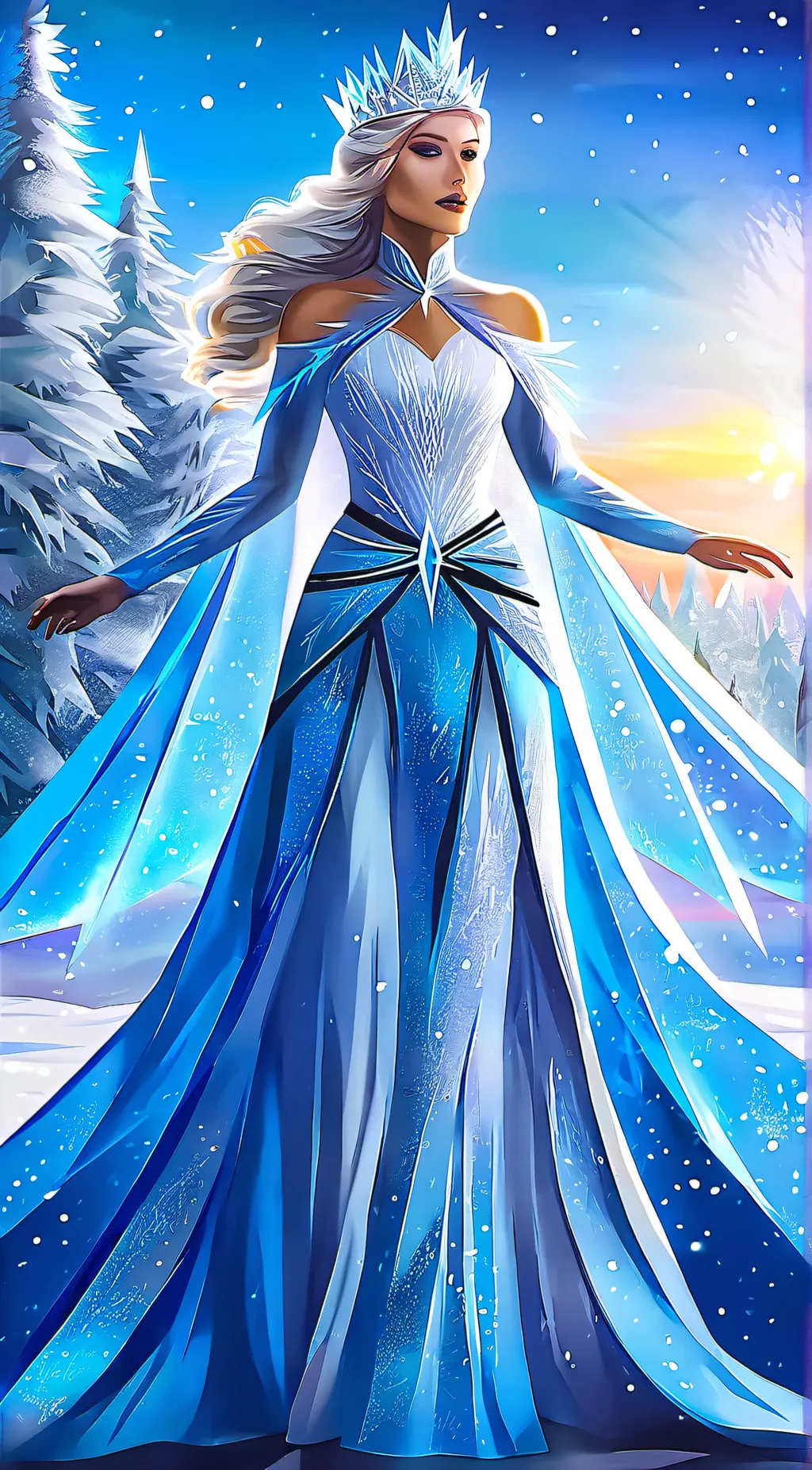 ai character: Adelaide background