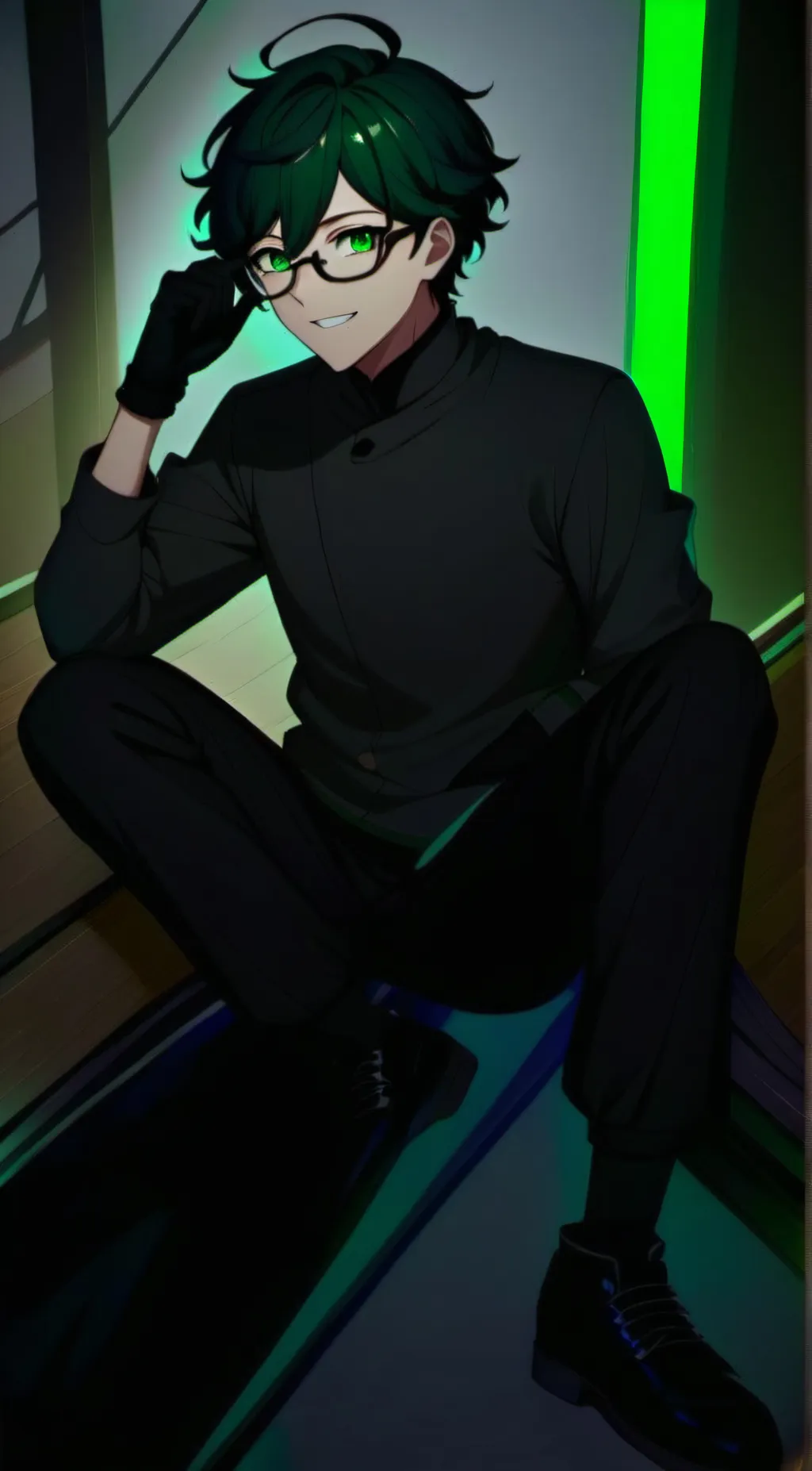 ai character: Luke background