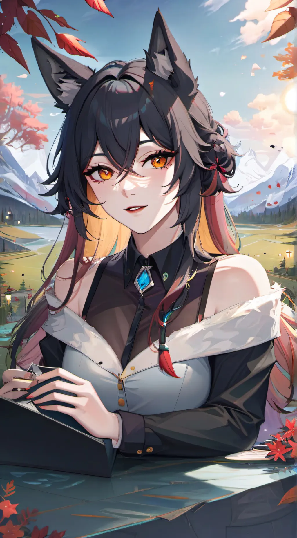 ai character: penny background