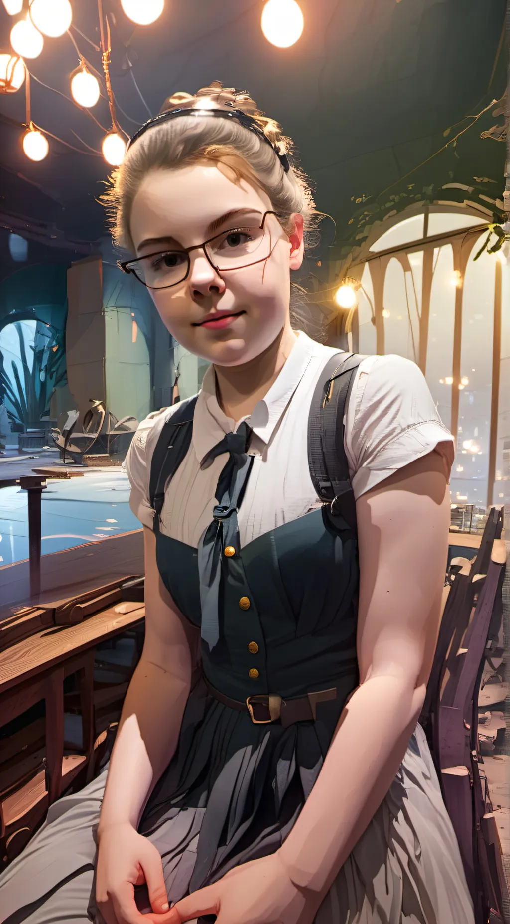 ai character: Joy background