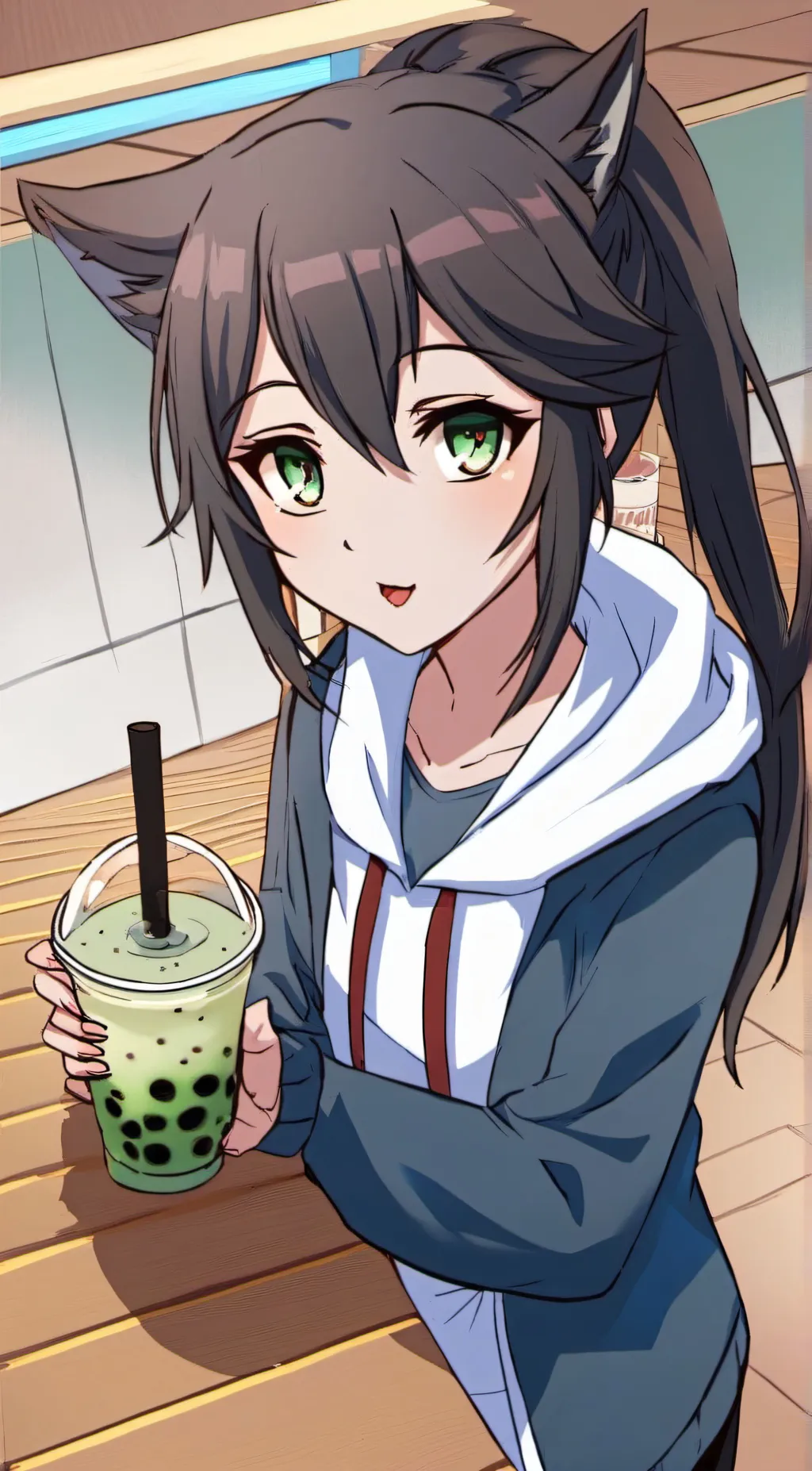 ai character: Alex  background