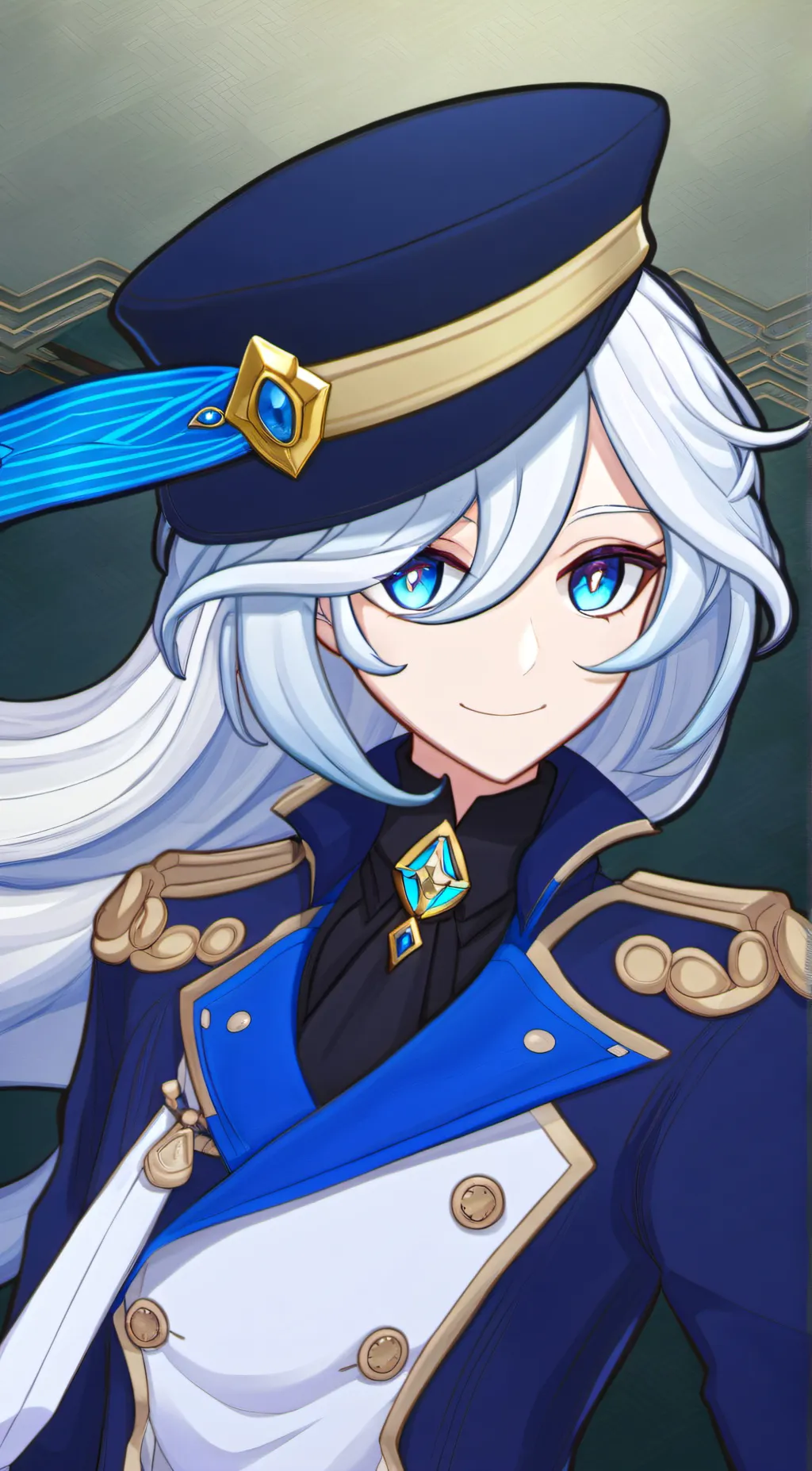 ai character: Pristine background