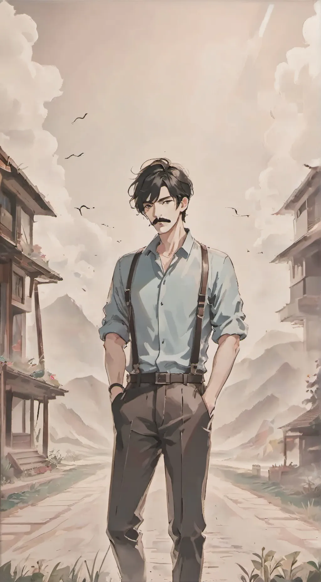 ai character: him background