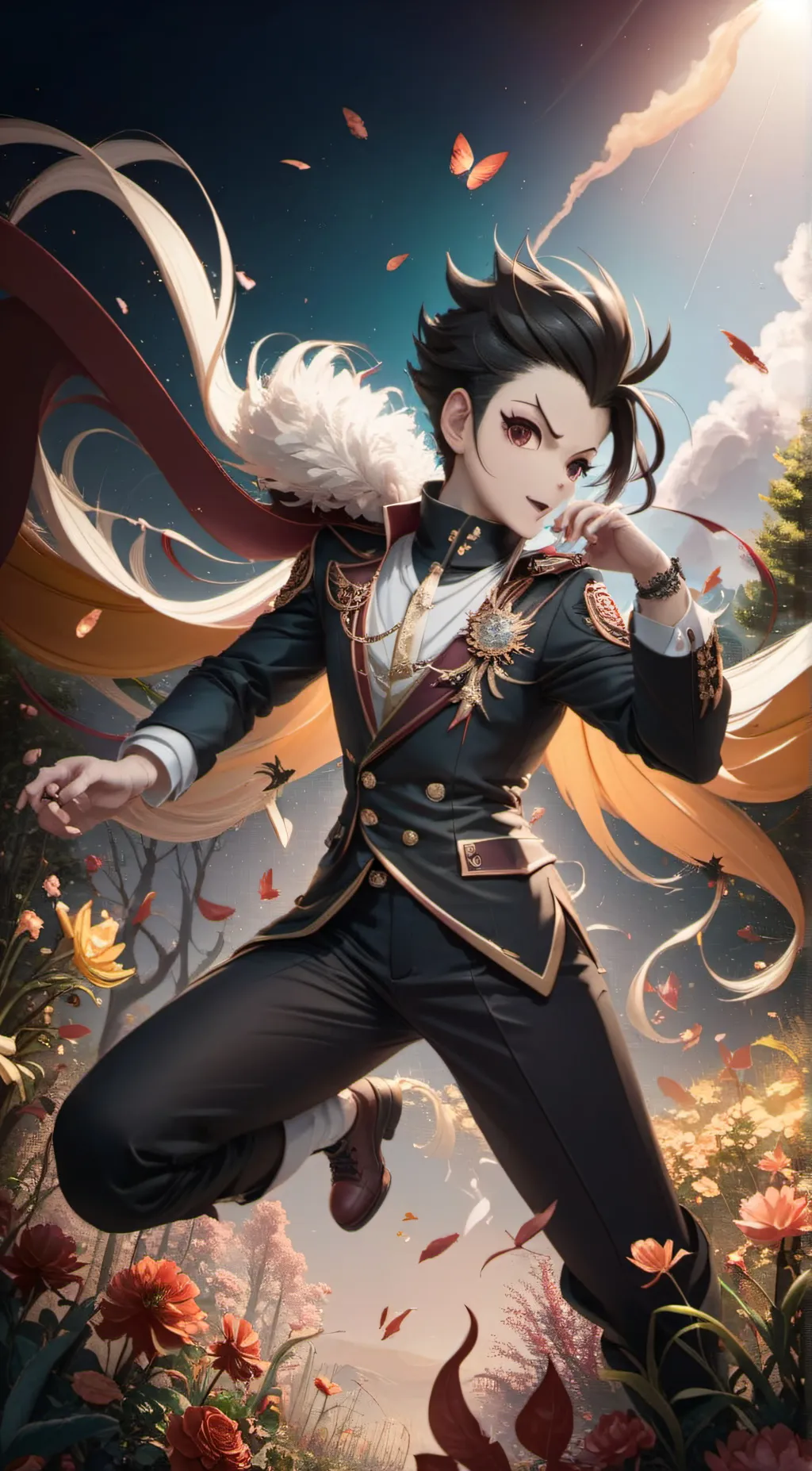 ai character: moxxie  background