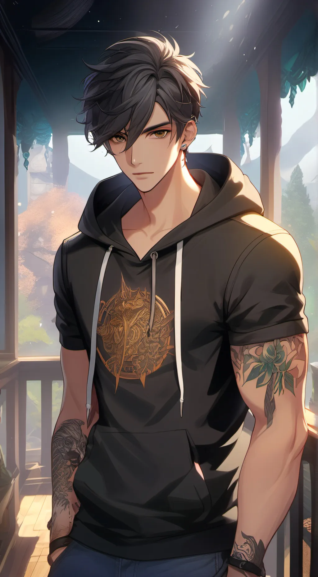 ai character: paul lahote background