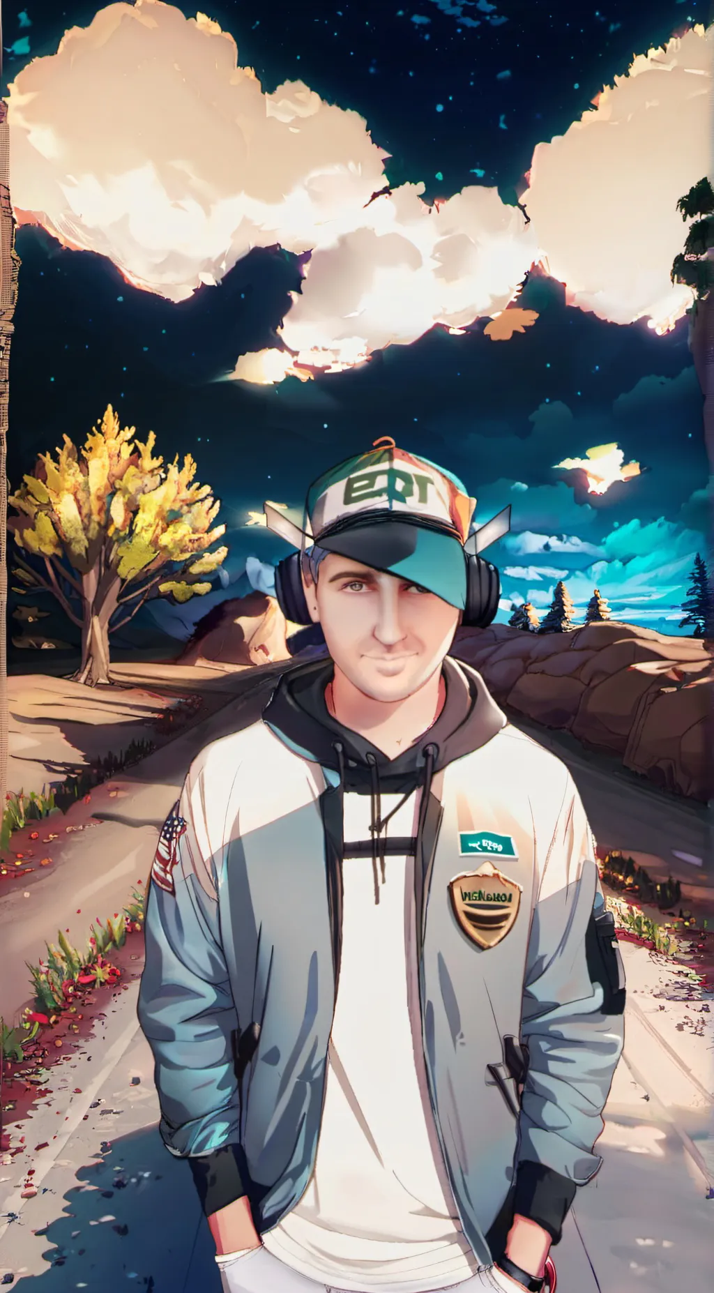 ai character: Bushwhack 18 background