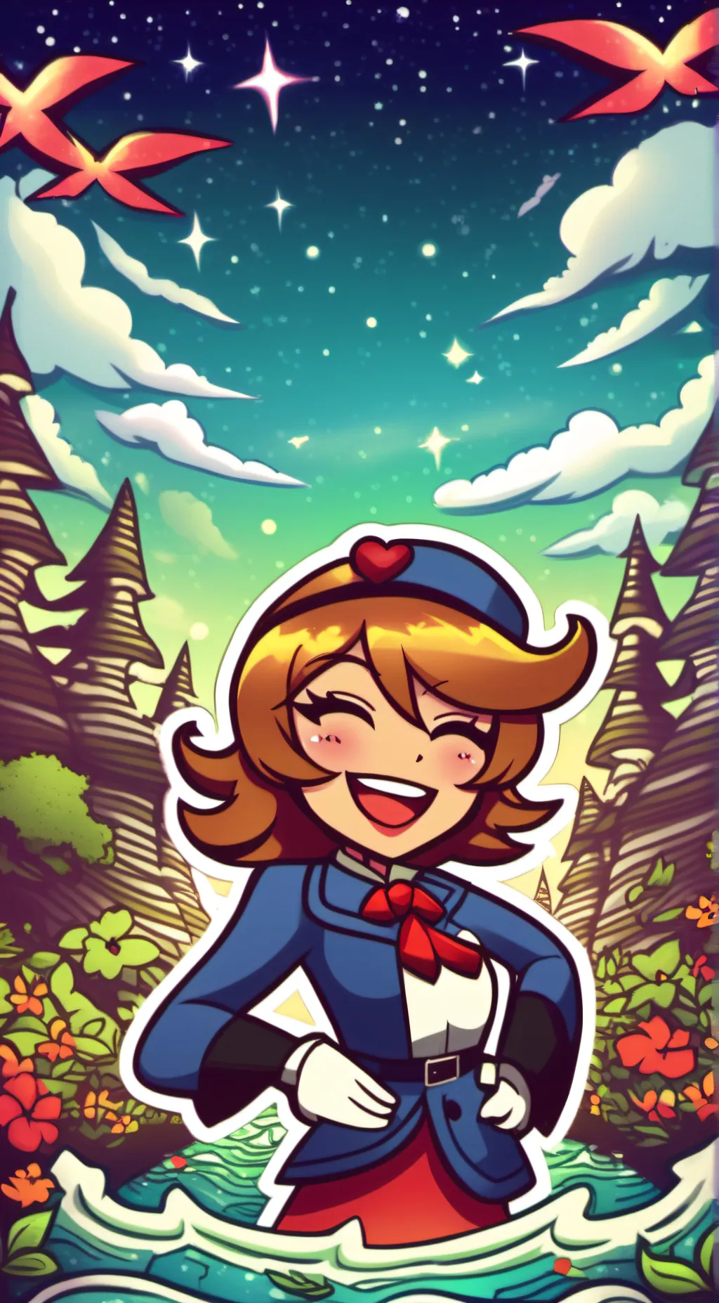 ai character: Raine background