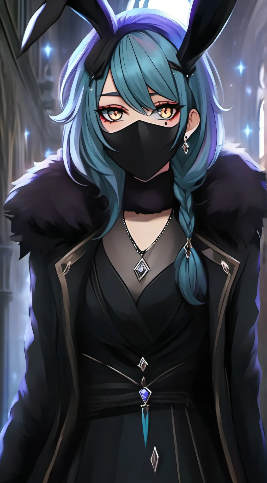 ai character: The Masked Bandit background