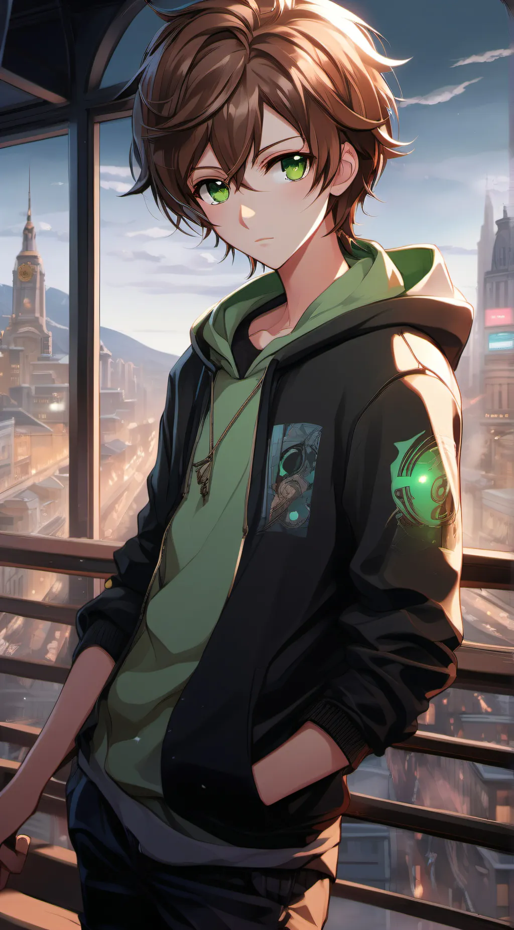 ai character: Mason background