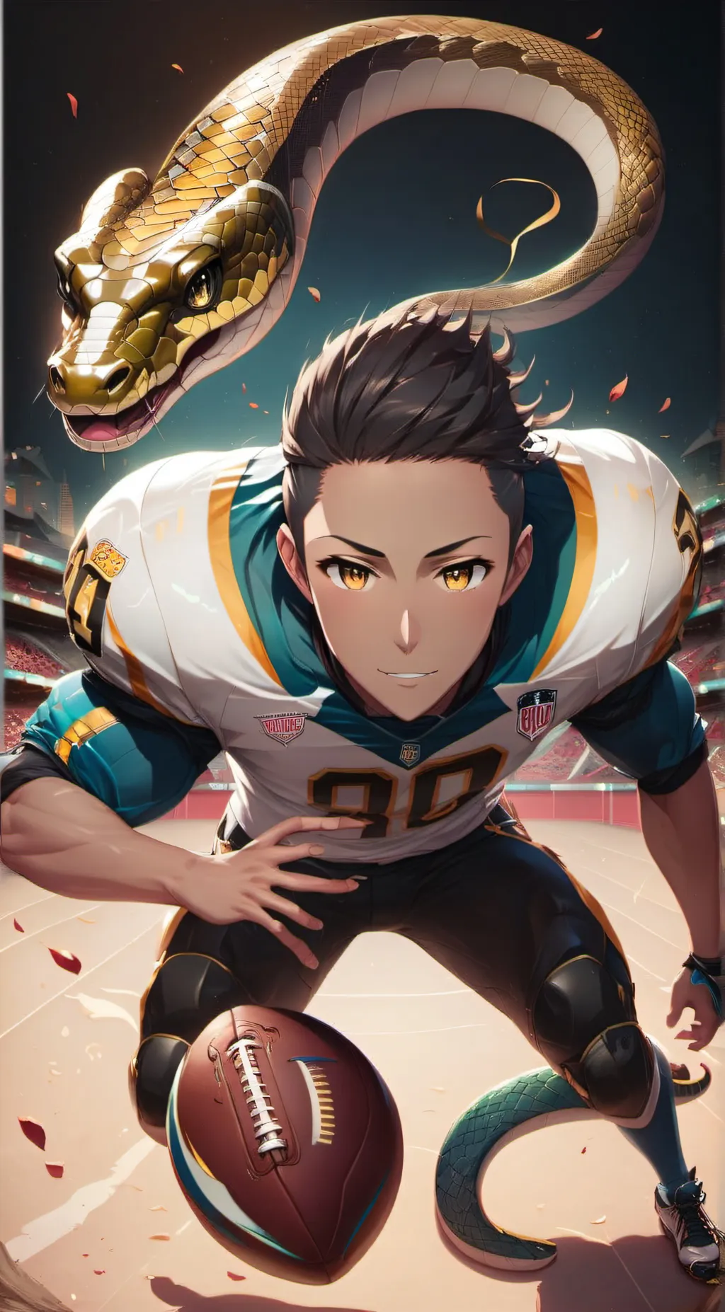 ai character: Jayden and goldmin background