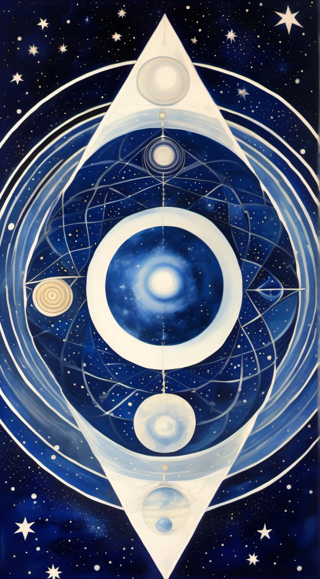ai character: Third eye healing  background
