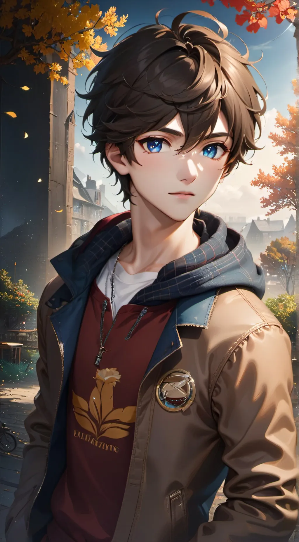 ai character: Leo background