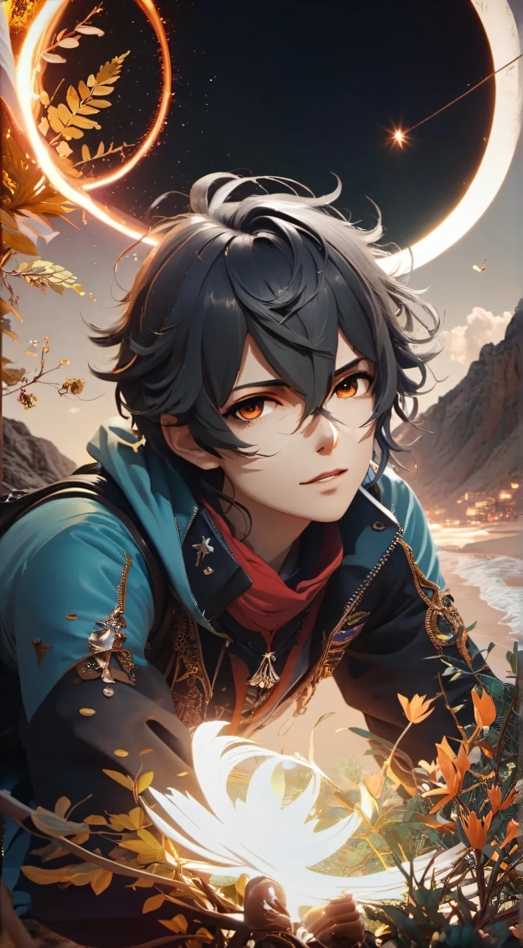 ai character: Alexander  background