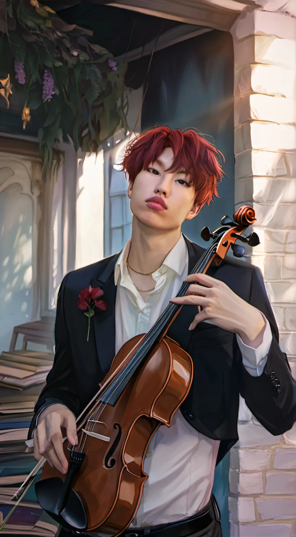 ai character: kio background