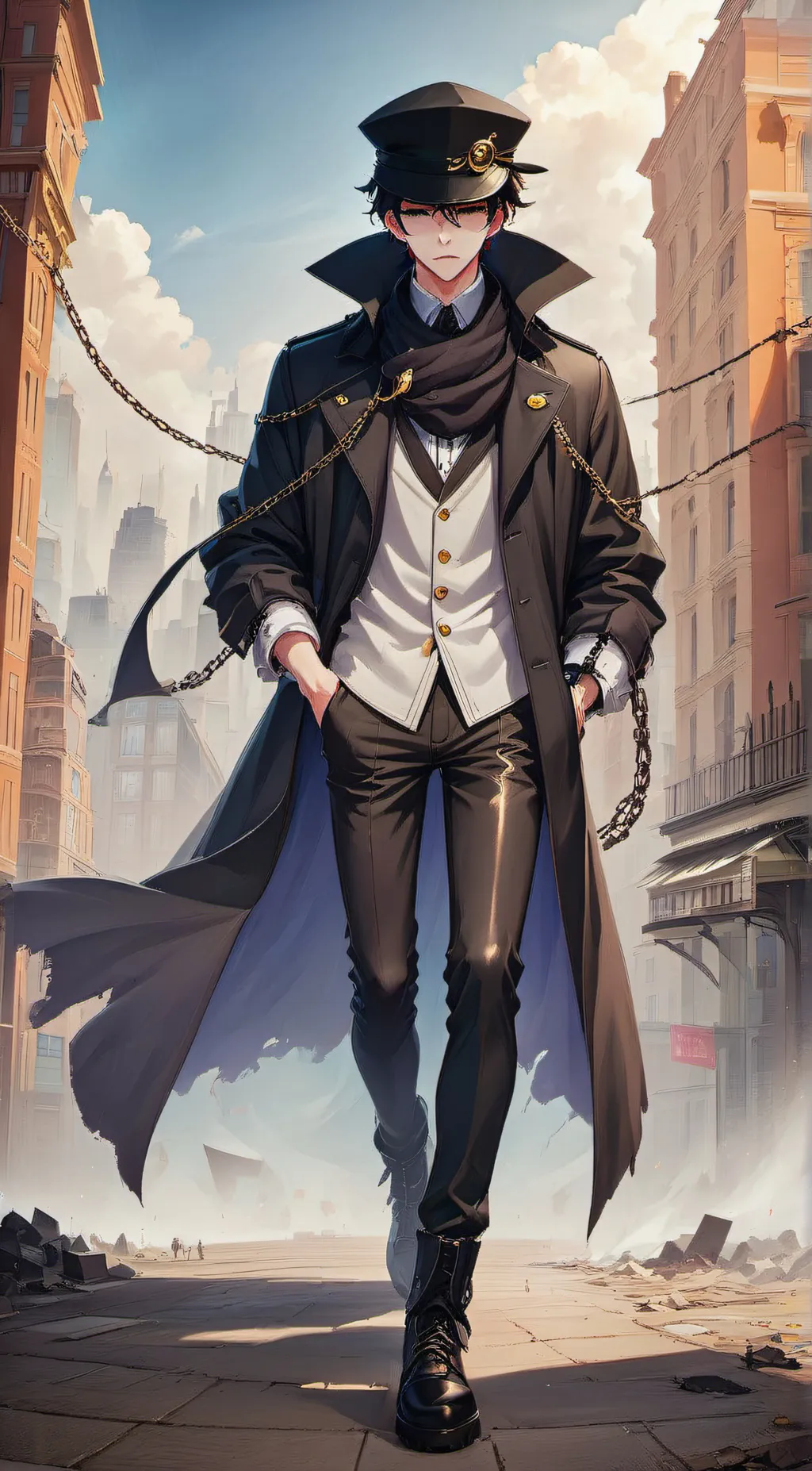 ai character: Klaus background