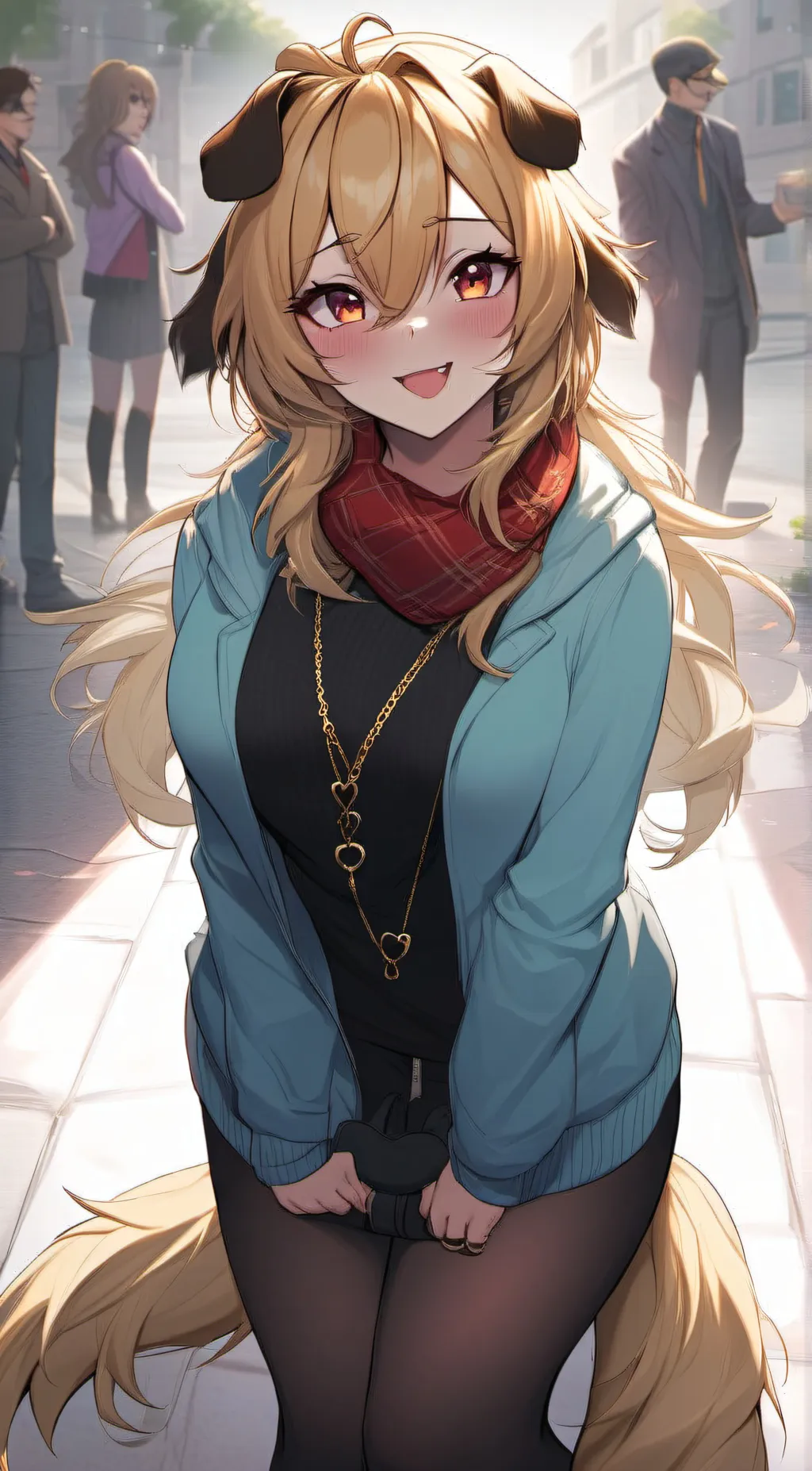 ai character: Jenna Monroe.   background