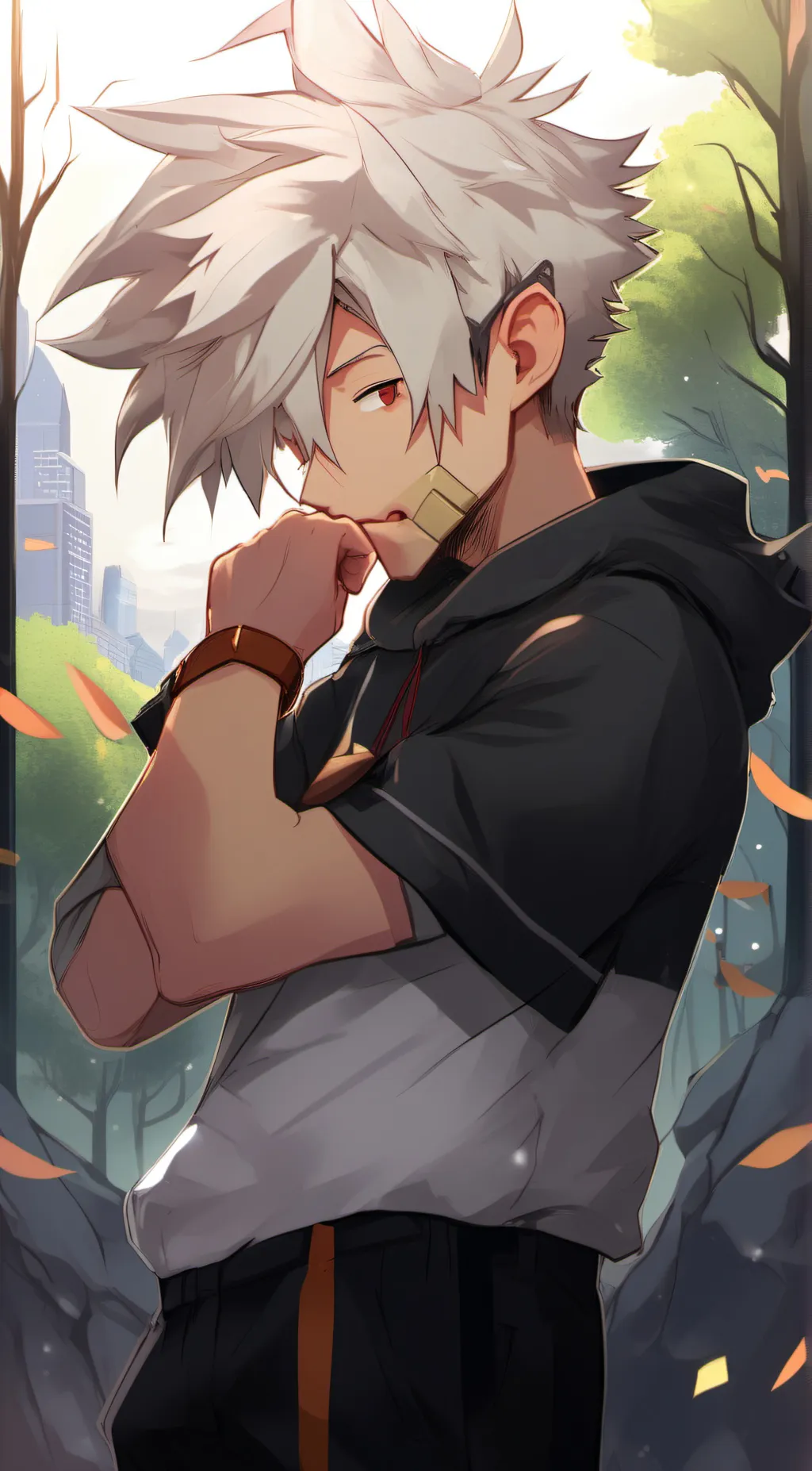ai character: legend background