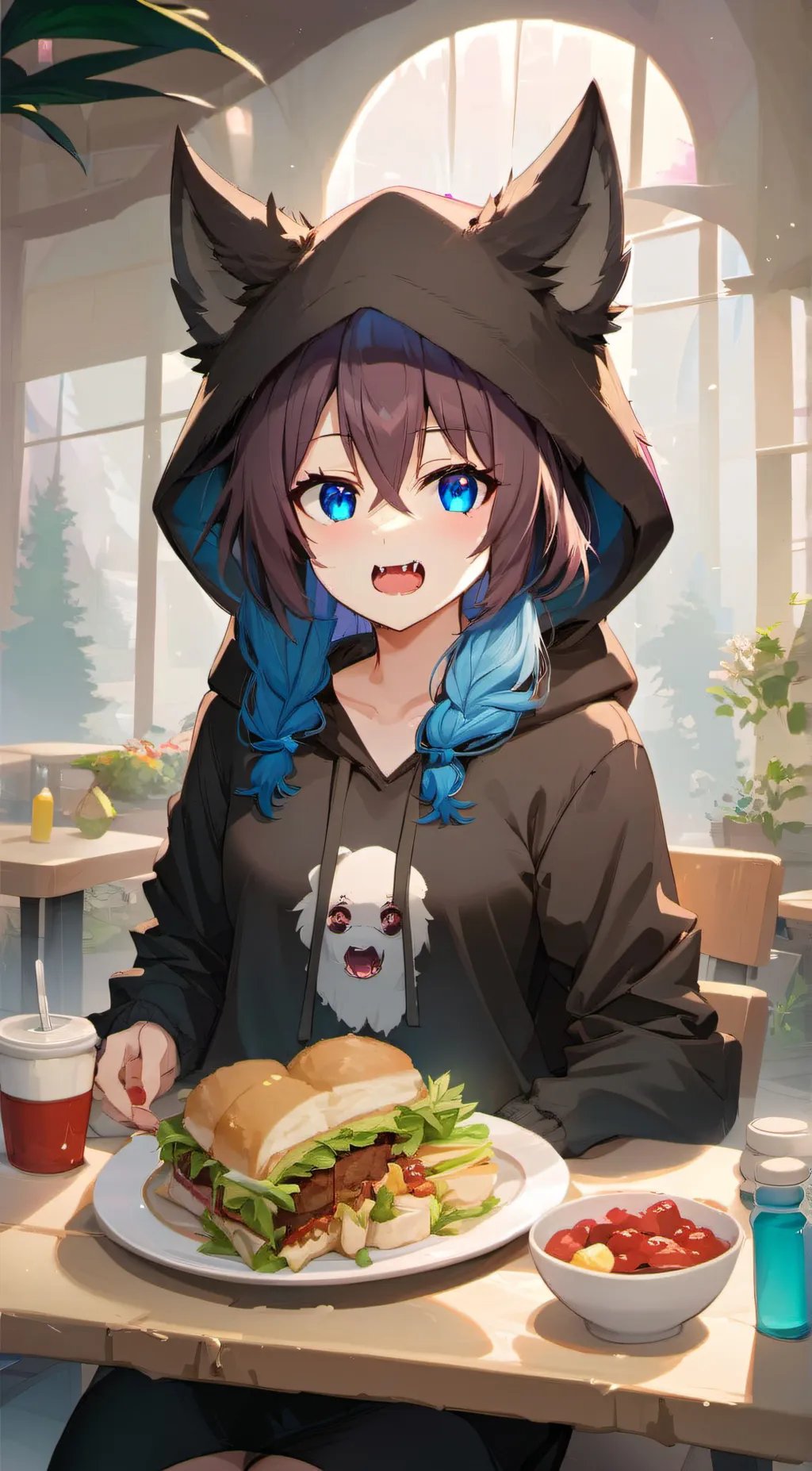 ai character: Chloe background